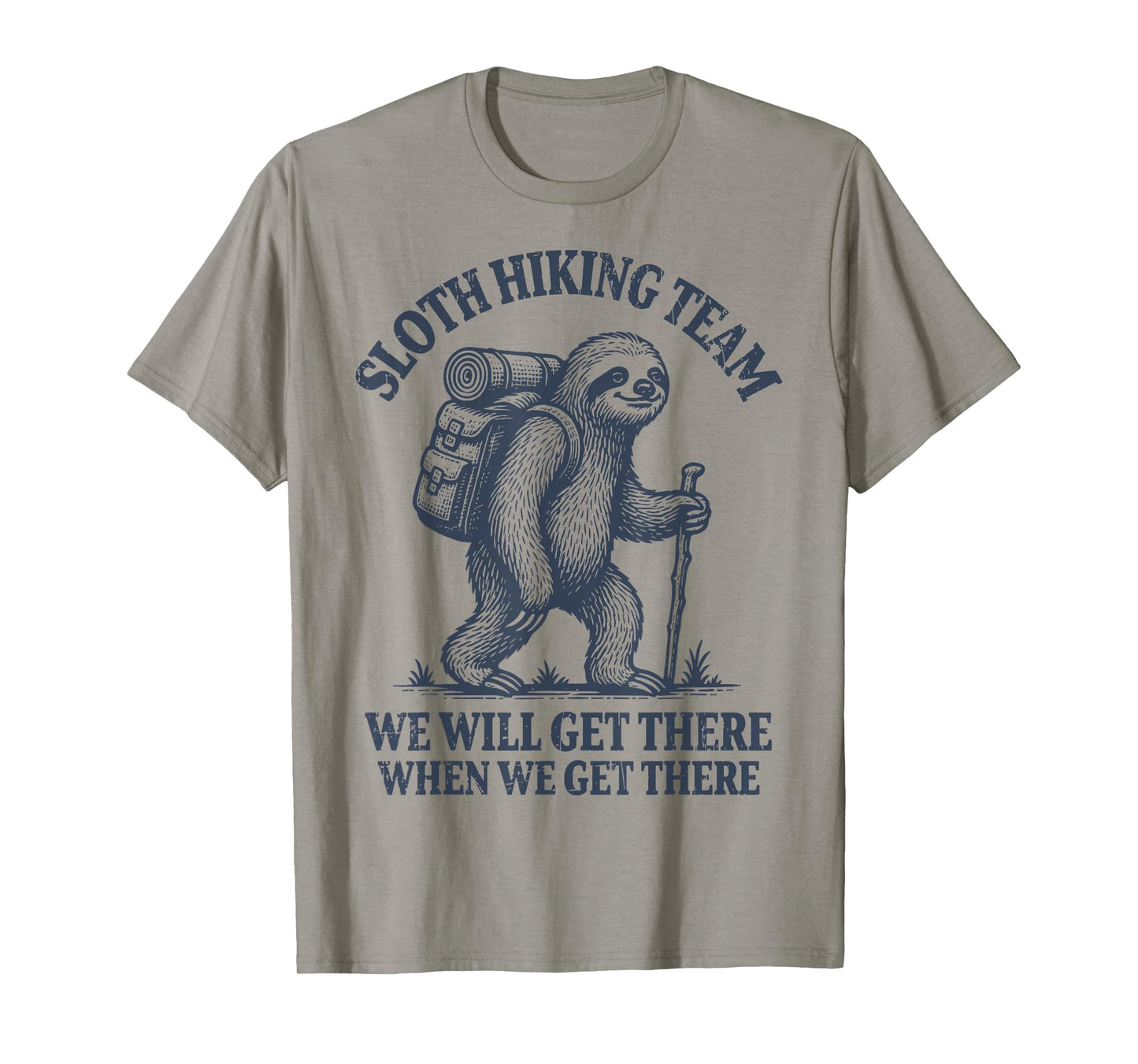 Funny Sloth Hiking T-Shirt