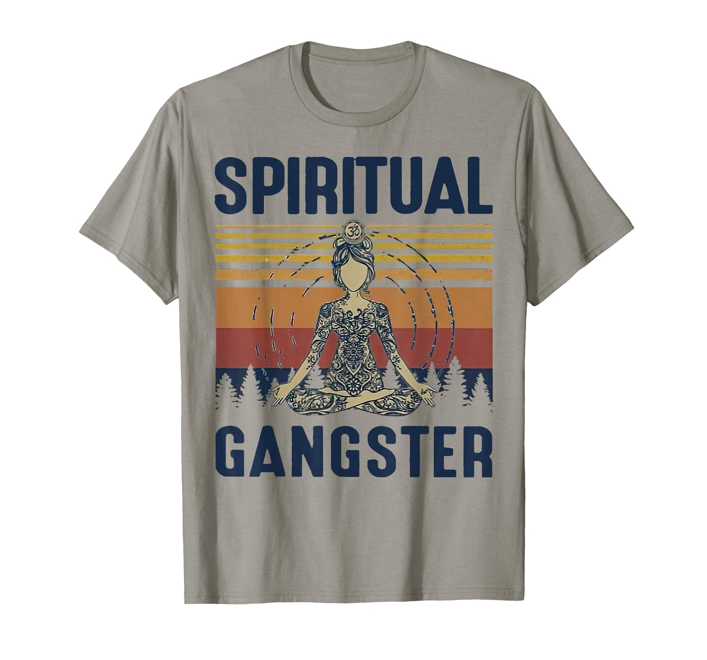 Yoga Girls Spiritual Gangsters Vintage Yoga Lover T-Shirt