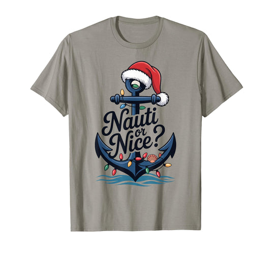Nauti or Nice Christmas T-Shirt