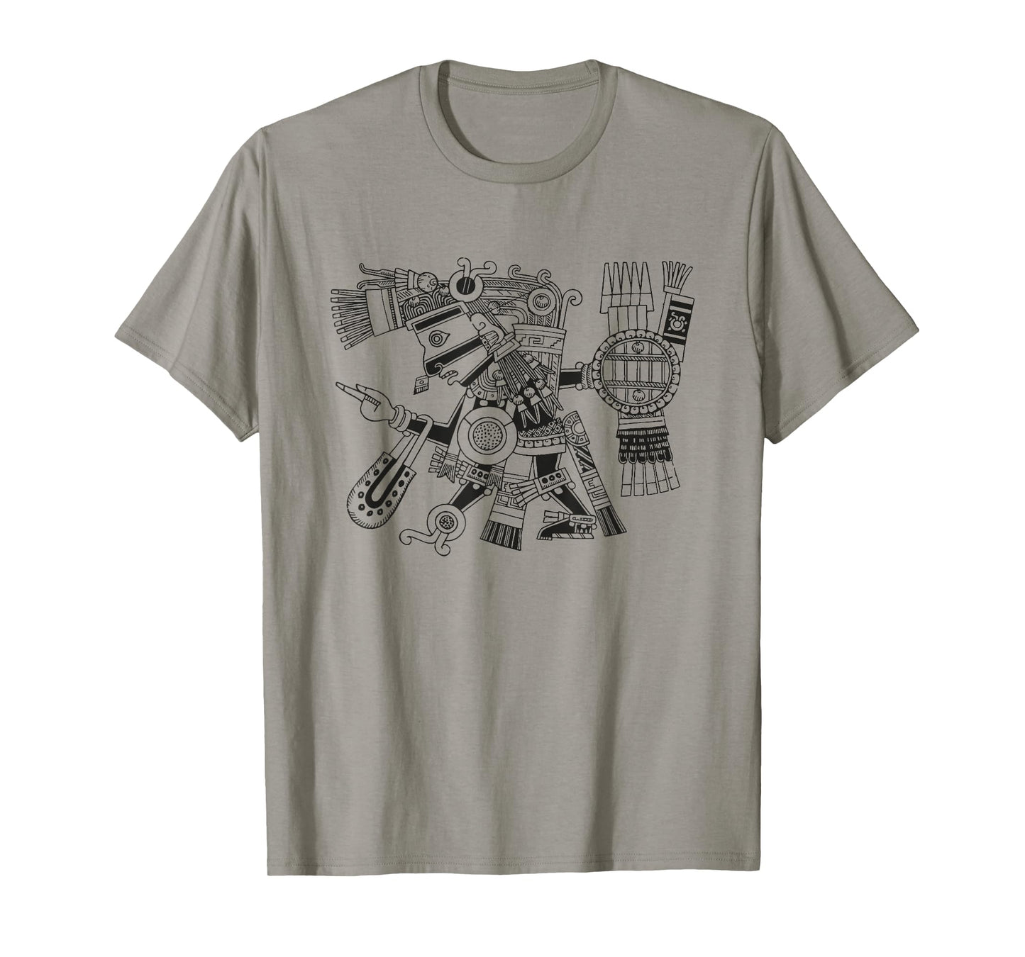 Maya patron deity Tezcatlipoca warrior Aztec Indians Mexico T-Shirt