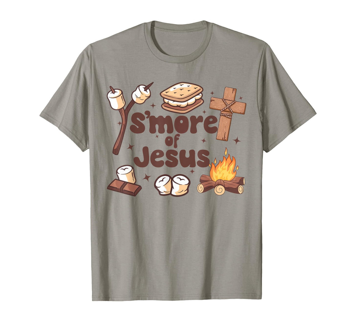 Smore Of Jesus Christian Camper Camping Lover T-Shirt