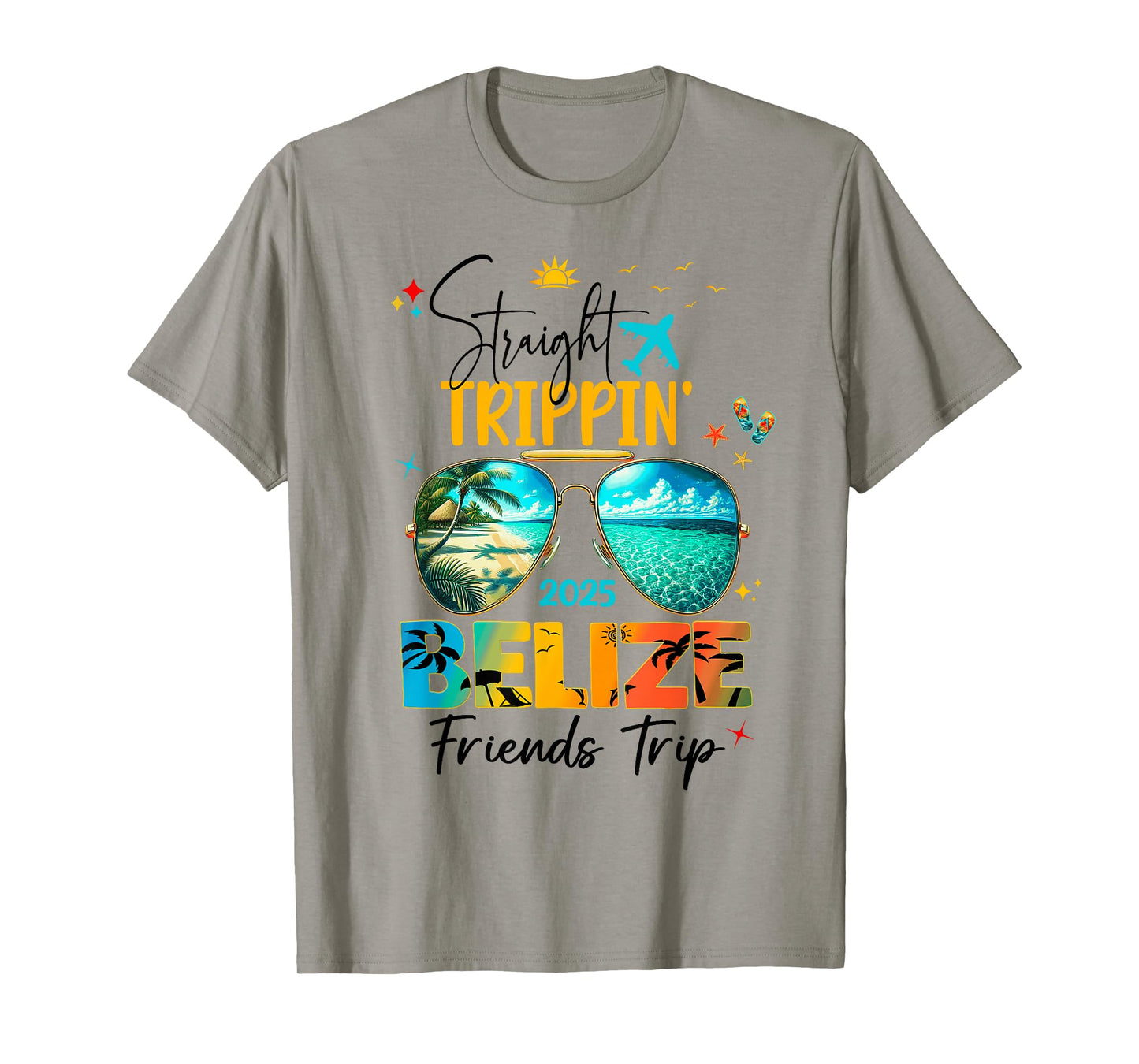 Belize Birthday Besties Trip 2025 Vacay T-Shirt