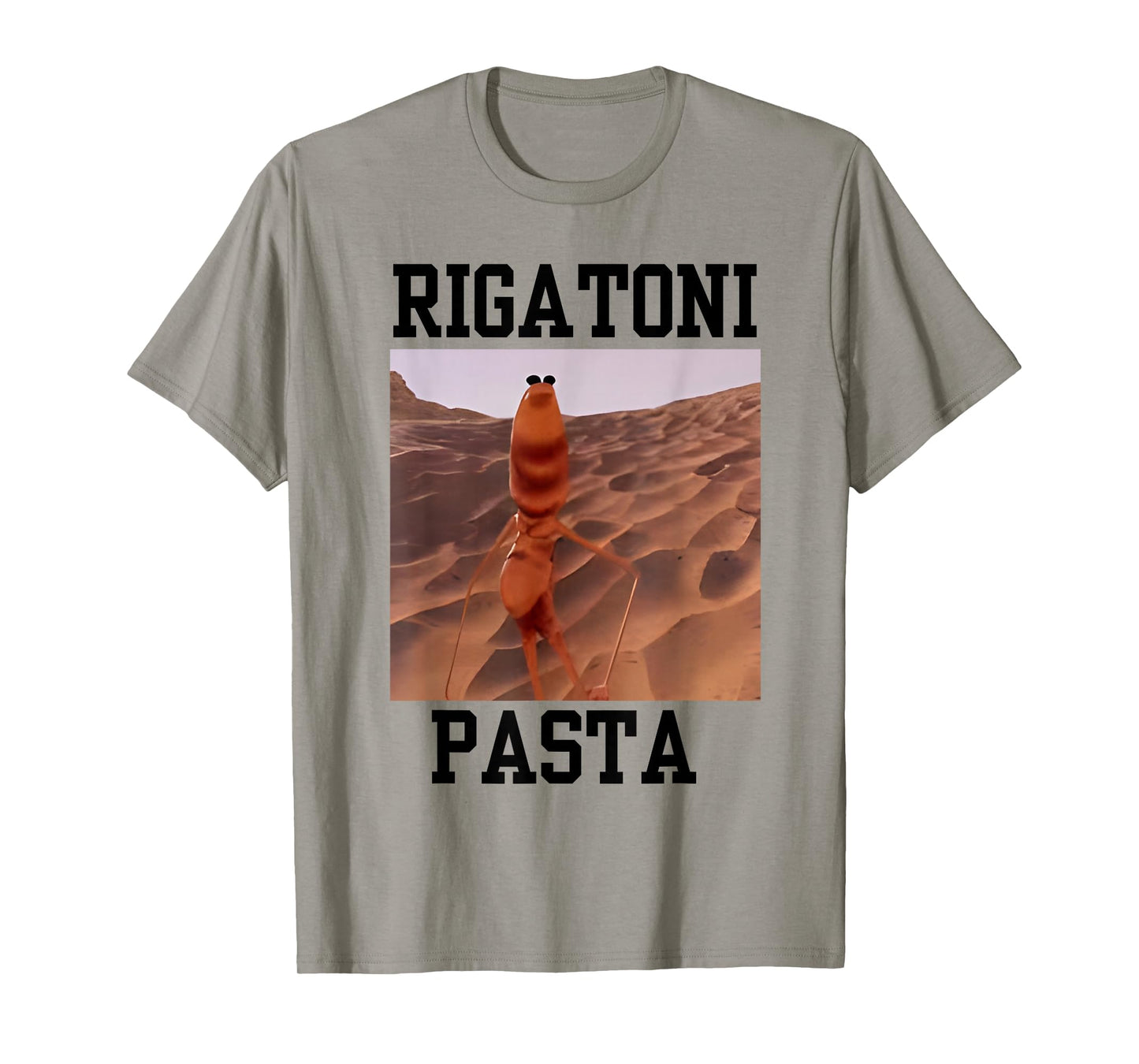 Funny Marcus The Worm Rigatoni Pasta Robert Meme Trendy Art T-Shirt