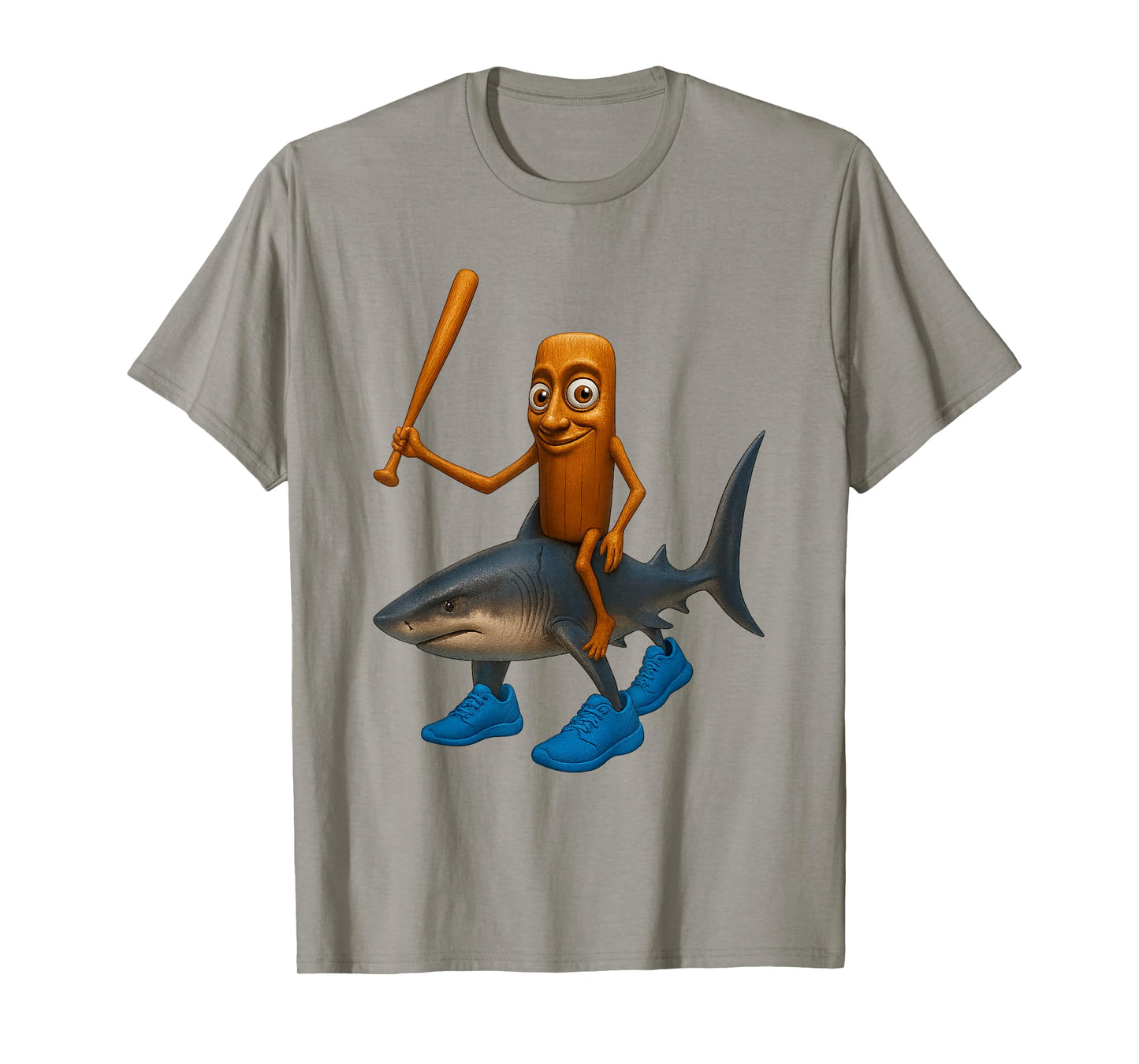 Italian Brainrot Meme Tung Tung Tung Sahur T-Shirt