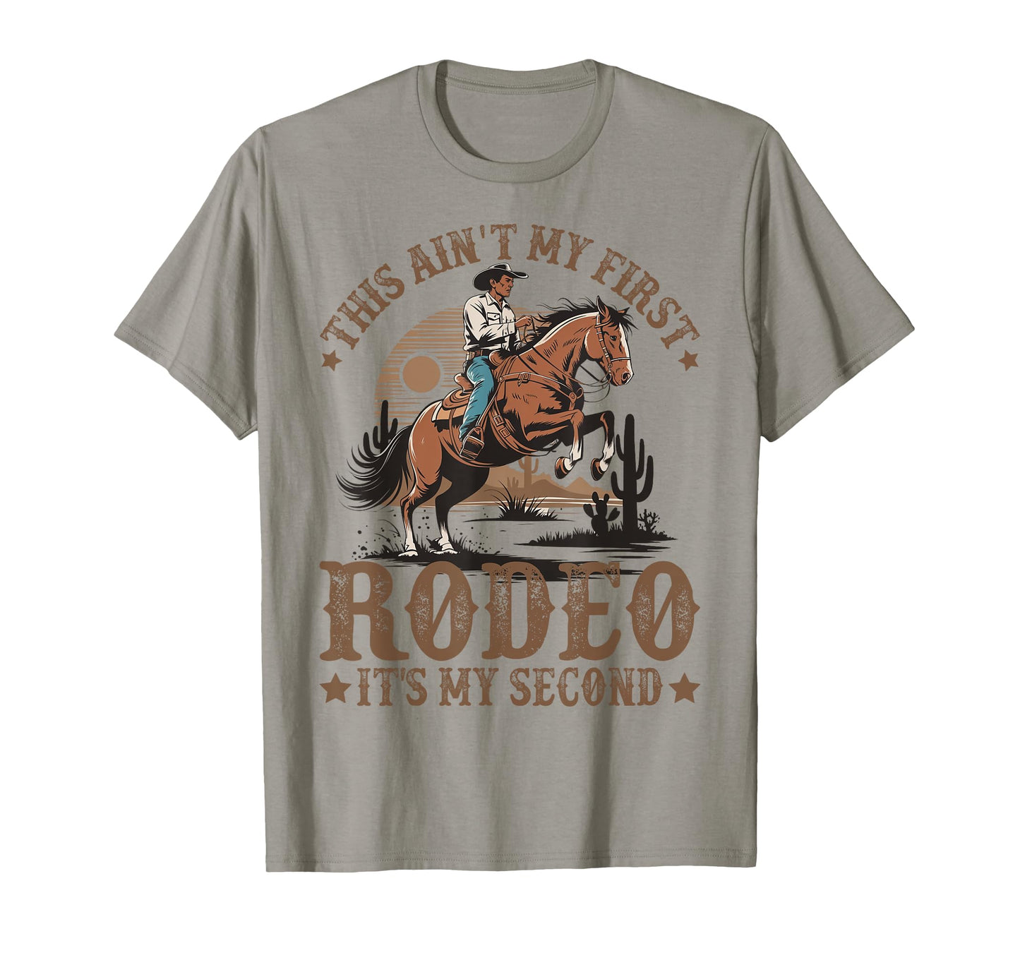 This Ain't My First Rodeo It's My Second Birthday Cowboy T-Shirt