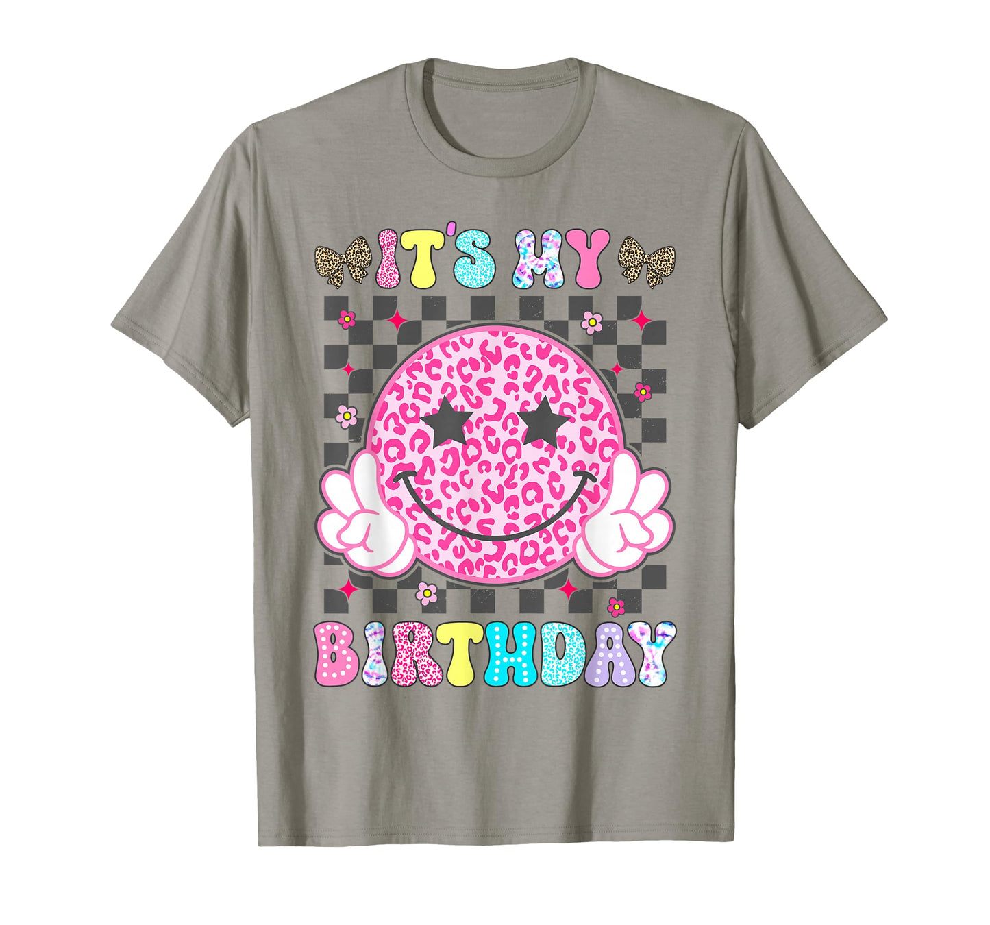 Its My Birthday Shirt for Girls Women Teens Kid Smile Face T-Shirt