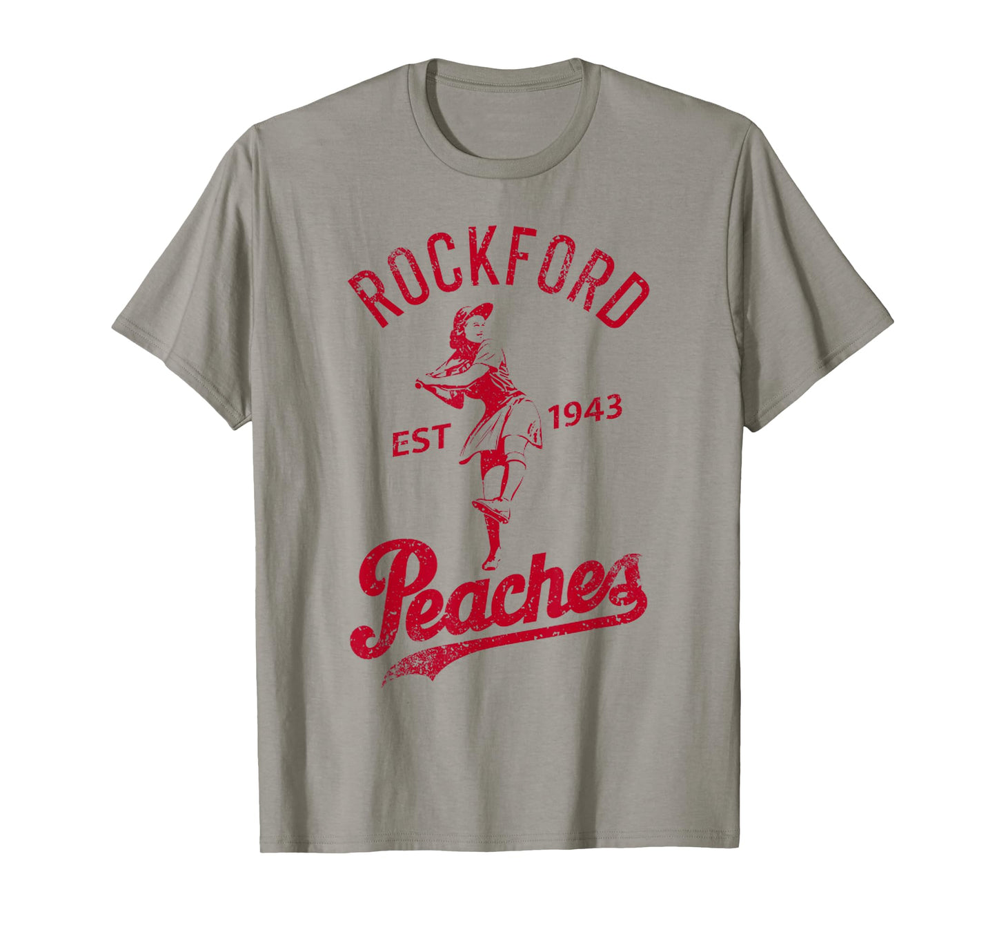 Rockford 1943 Peaches Vintage T-Shirt