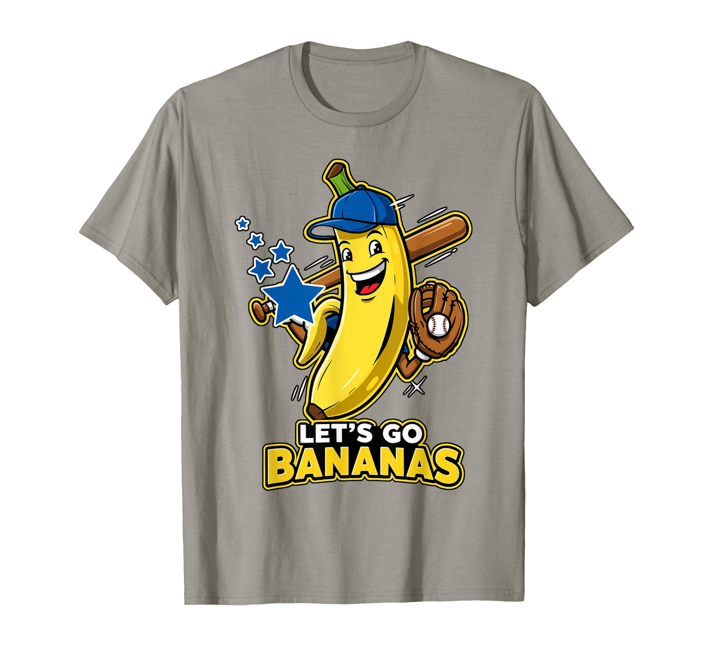 Funny Banana Shirts Gift Fruit Lovers Boys Lets Go Bananas T-Shirt