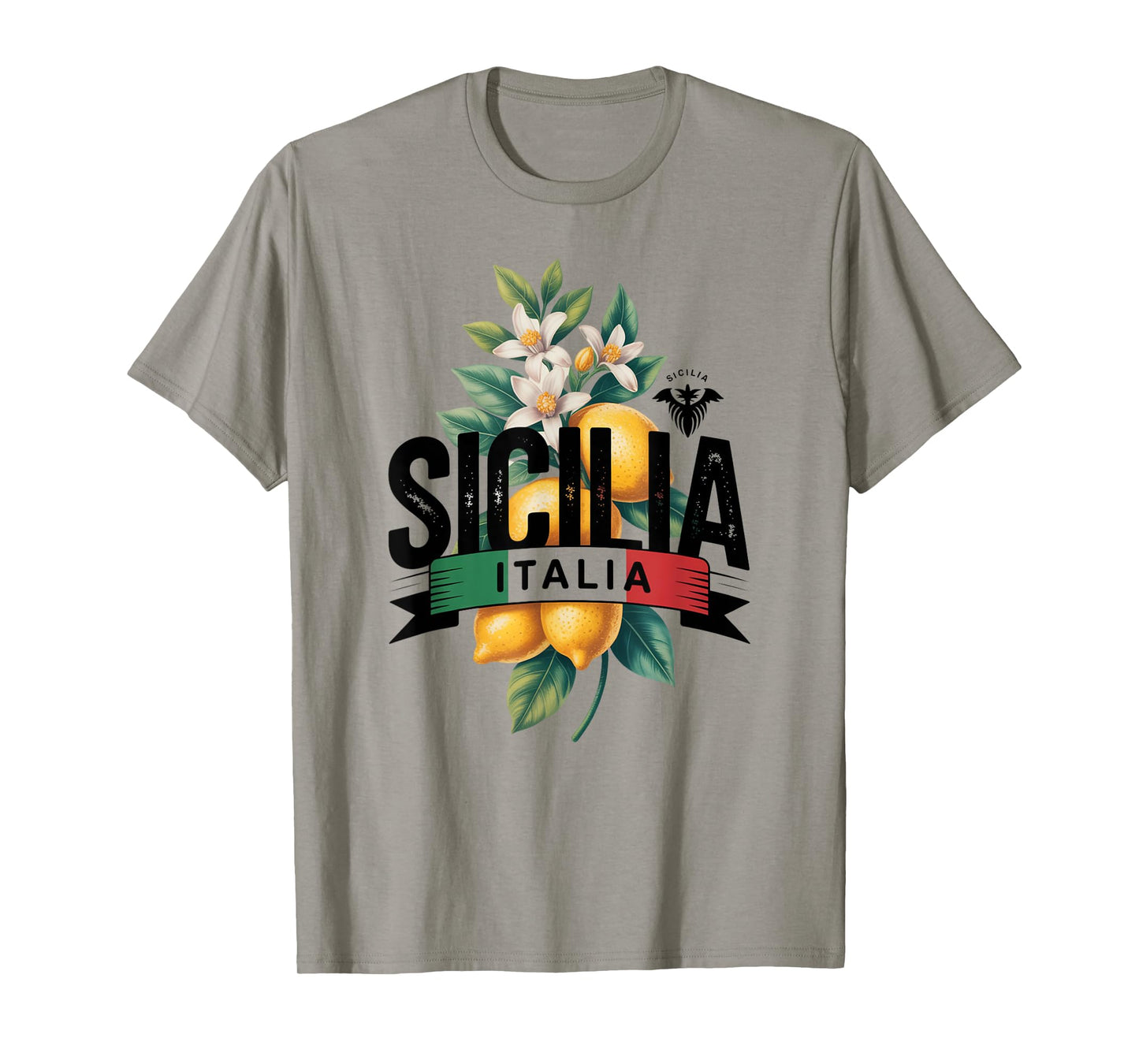 Sicilian Lemon Art Italy Pride Sicilia Italia Souvenir T-Shirt