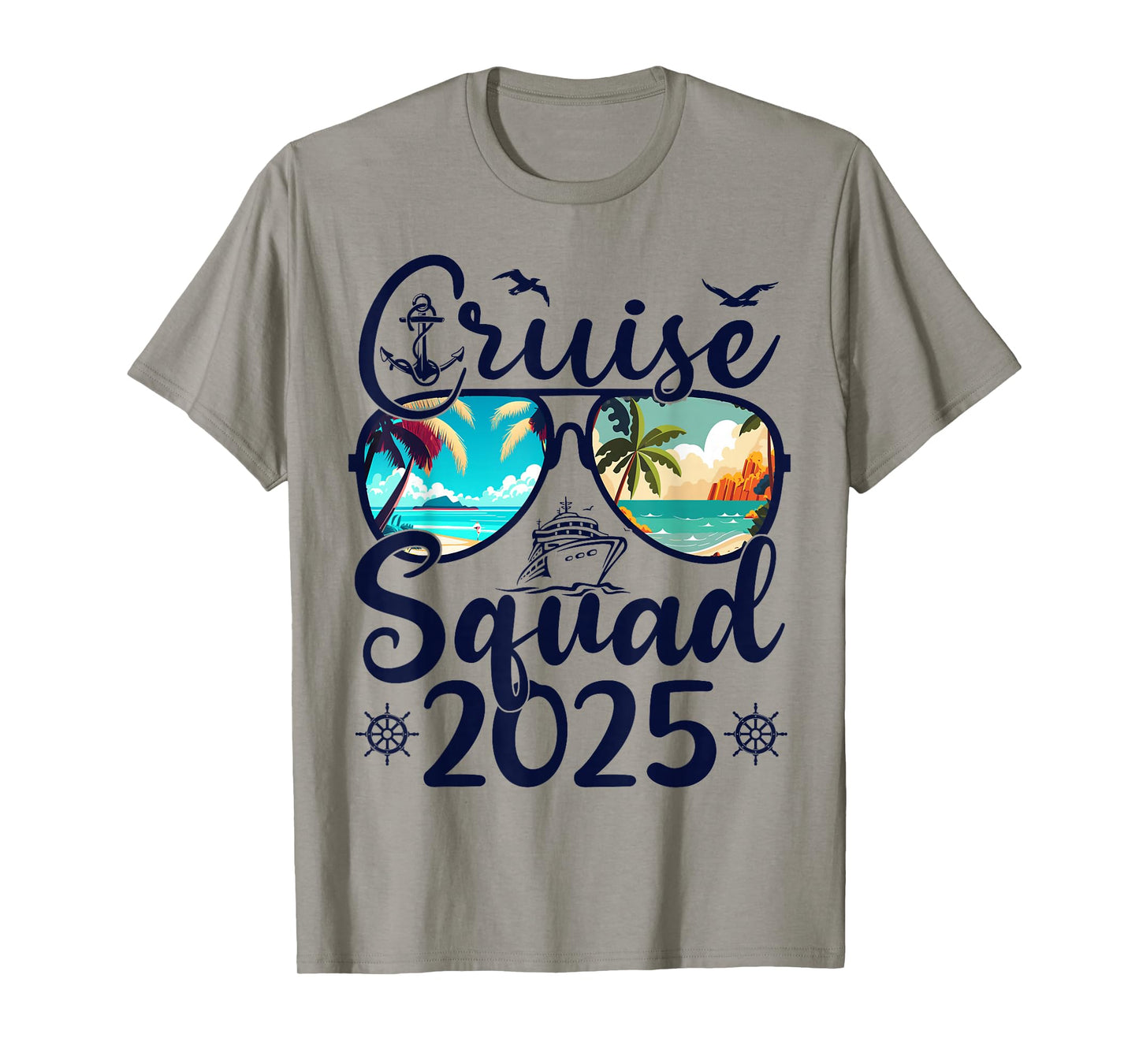 Cruise Squad 2025 Summer Vacation Matching Family Cruise T-Shirt