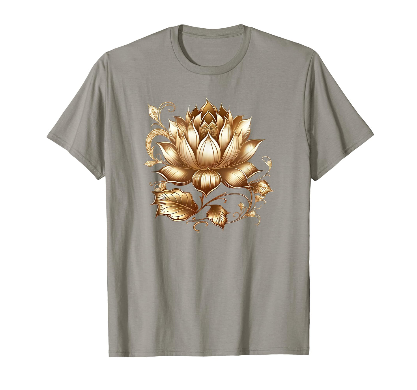 Lotus flower Buddhism spiritual symbol yoga namaste nature T-Shirt