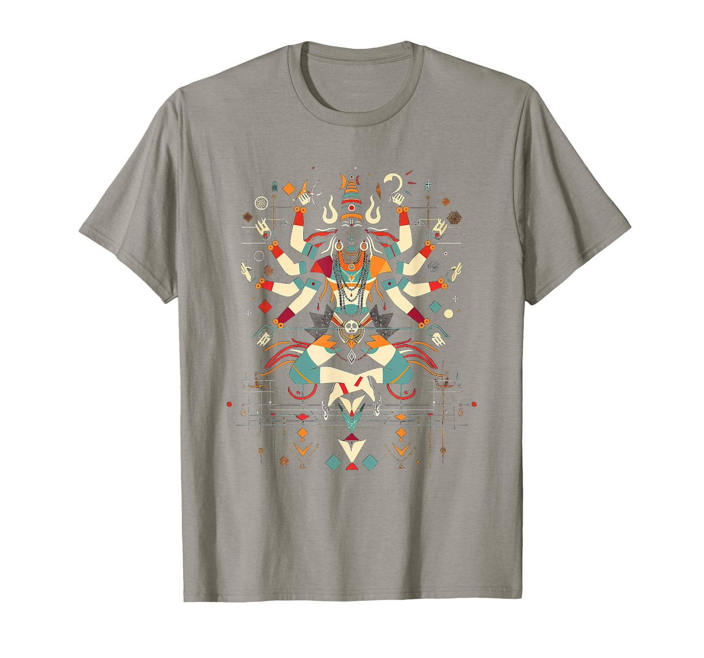 Shiva spiritual hindu god tandava dance yoga meditation T-Shirt