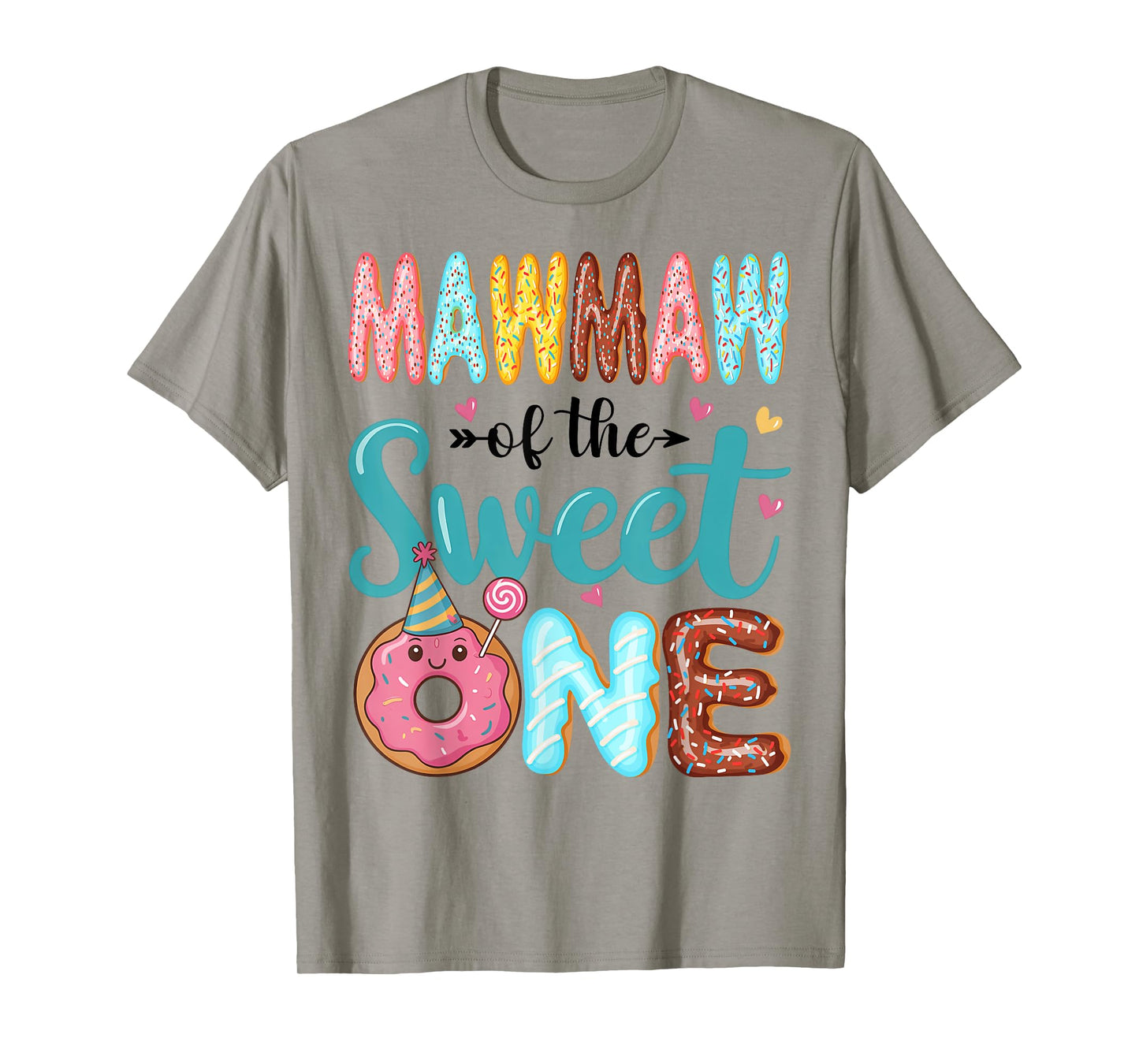 Mawmaw Of The Sweet One 1st Birthday Girl Donut Party T-Shirt