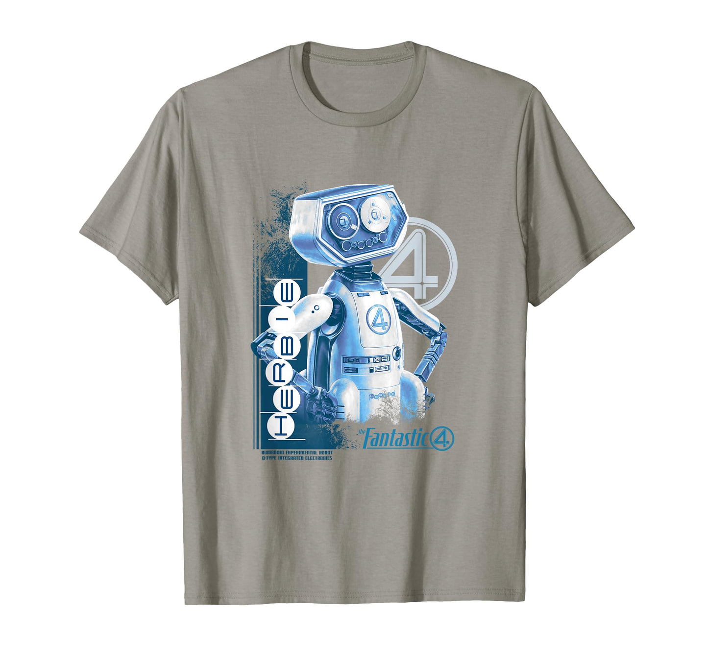 Marvel The Fantastic Four: First Steps Herbie Vintage T-Shirt