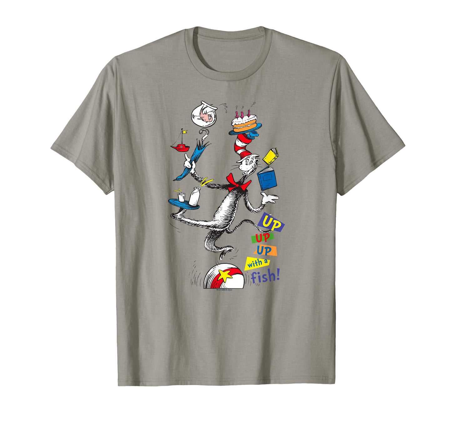 The Cat in the Hat Up Up Up - Officially Licensed T-Shirt