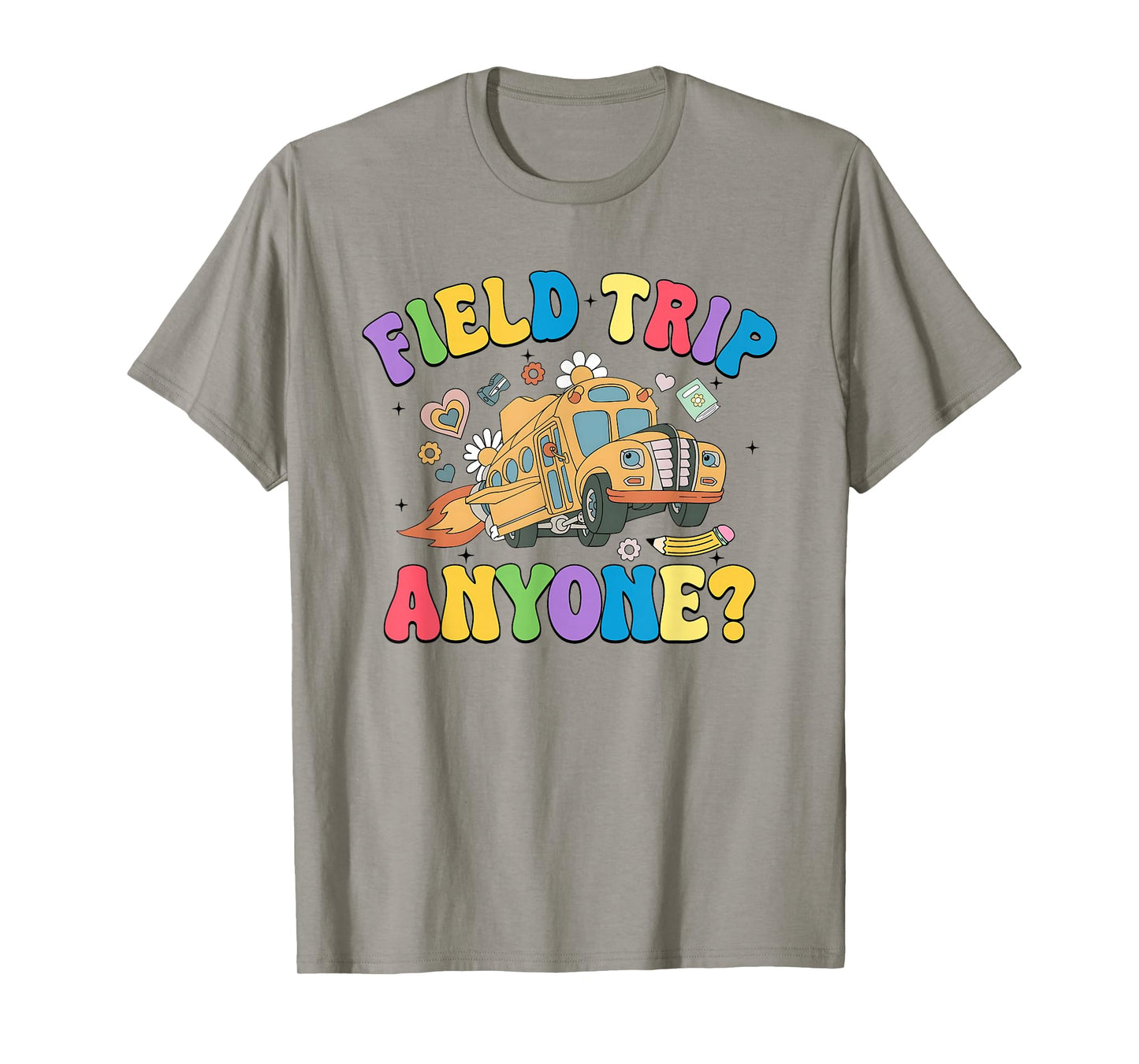Field Trip Anyone? Let The Games Begin School Bus T-Shirt