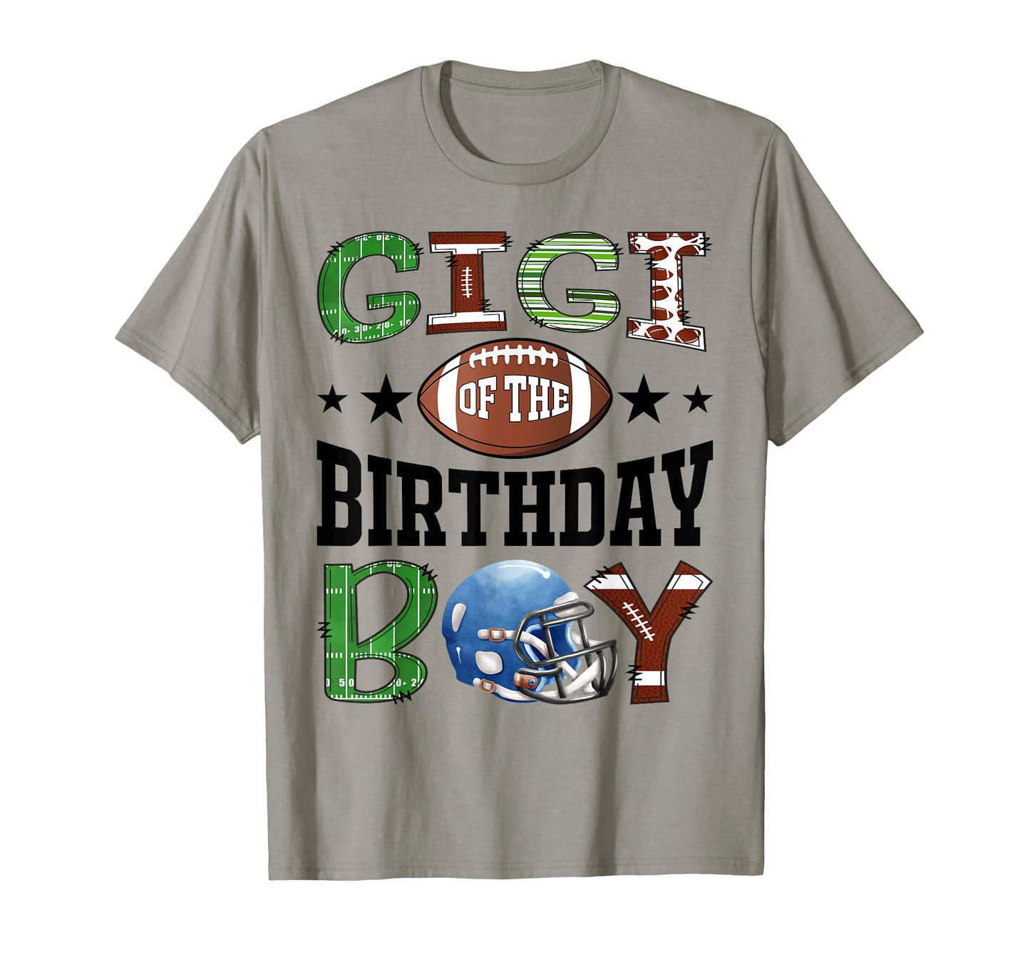 Gigi Of The Birthday Boy Football Lover Game Day T-Shirt