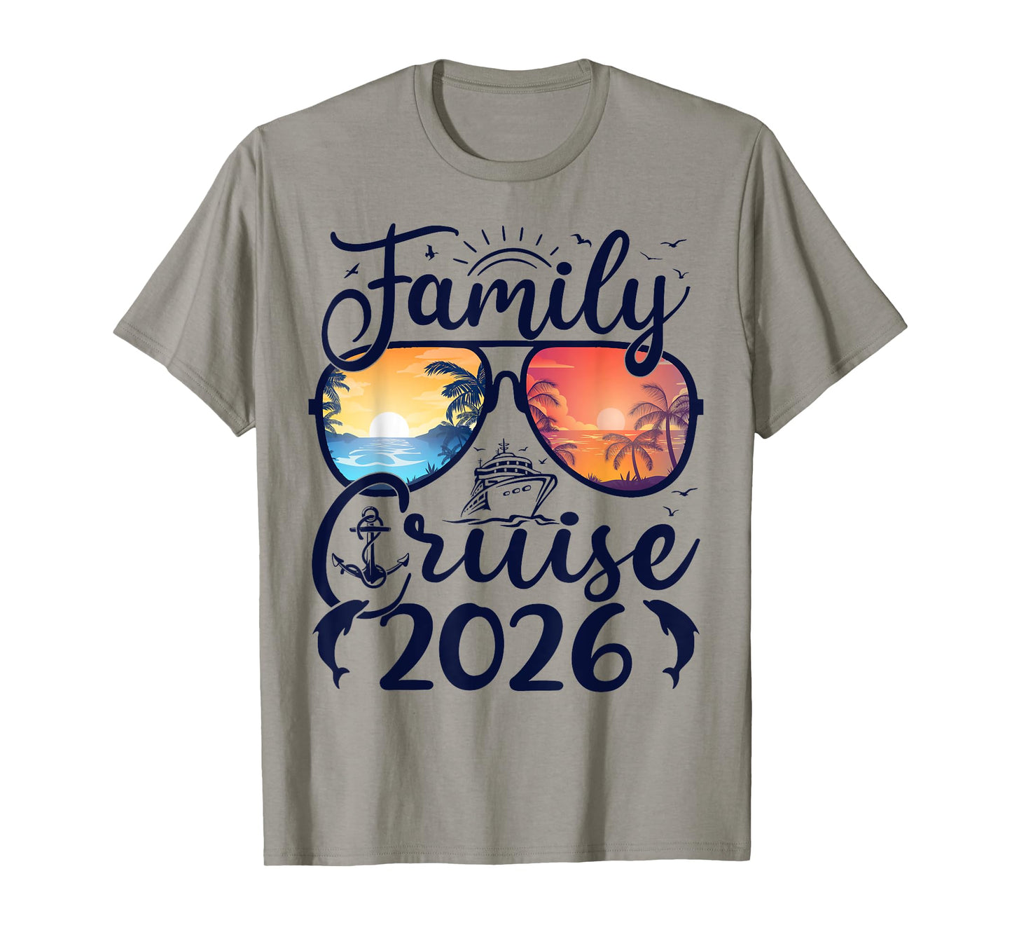 Family Cruise 2026 Summer Vacation Matching Family Cruise T-Shirt