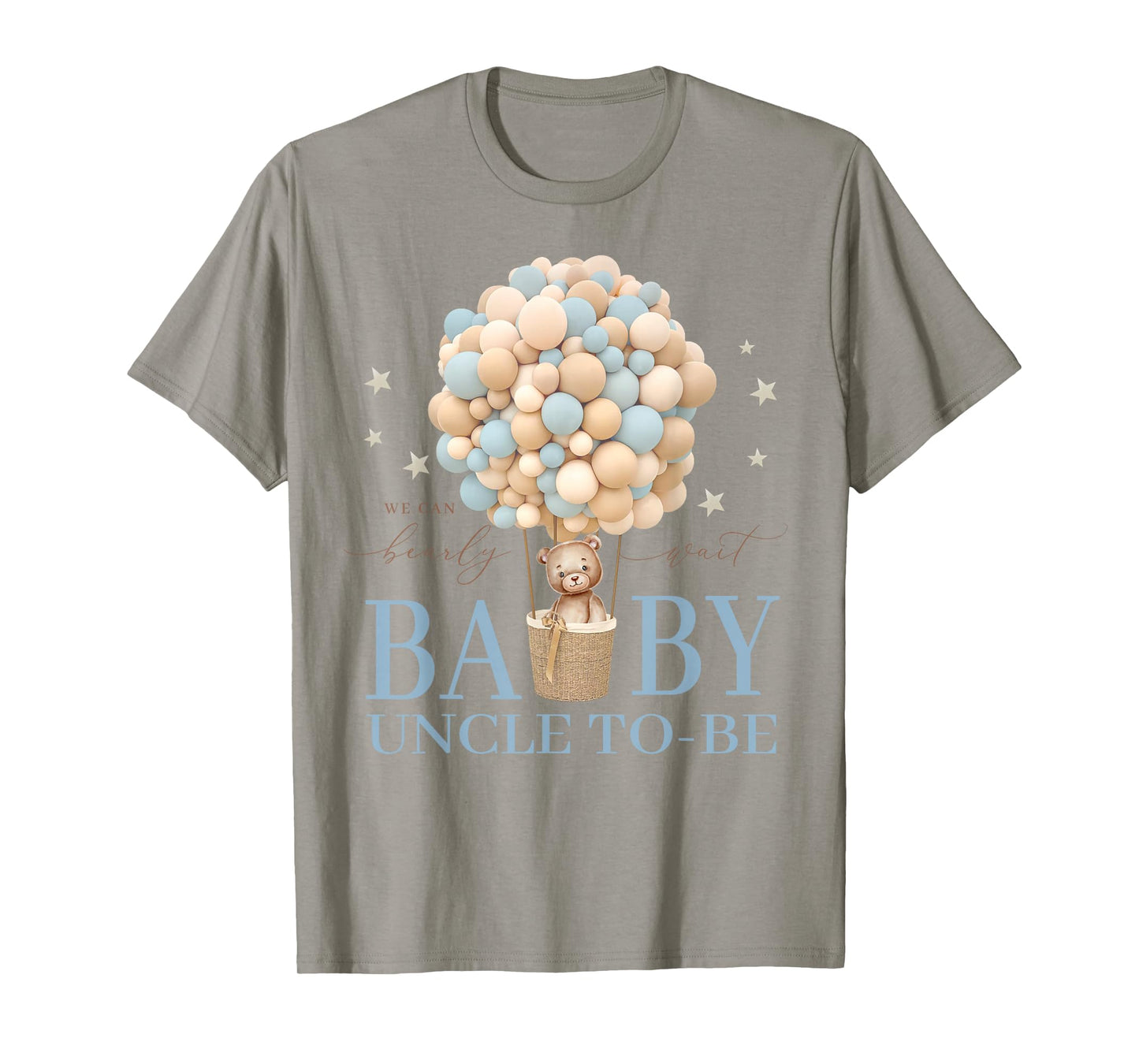 Uncle We Can Bearly Wait Baby Shower Bear Family Matching T-Shirt