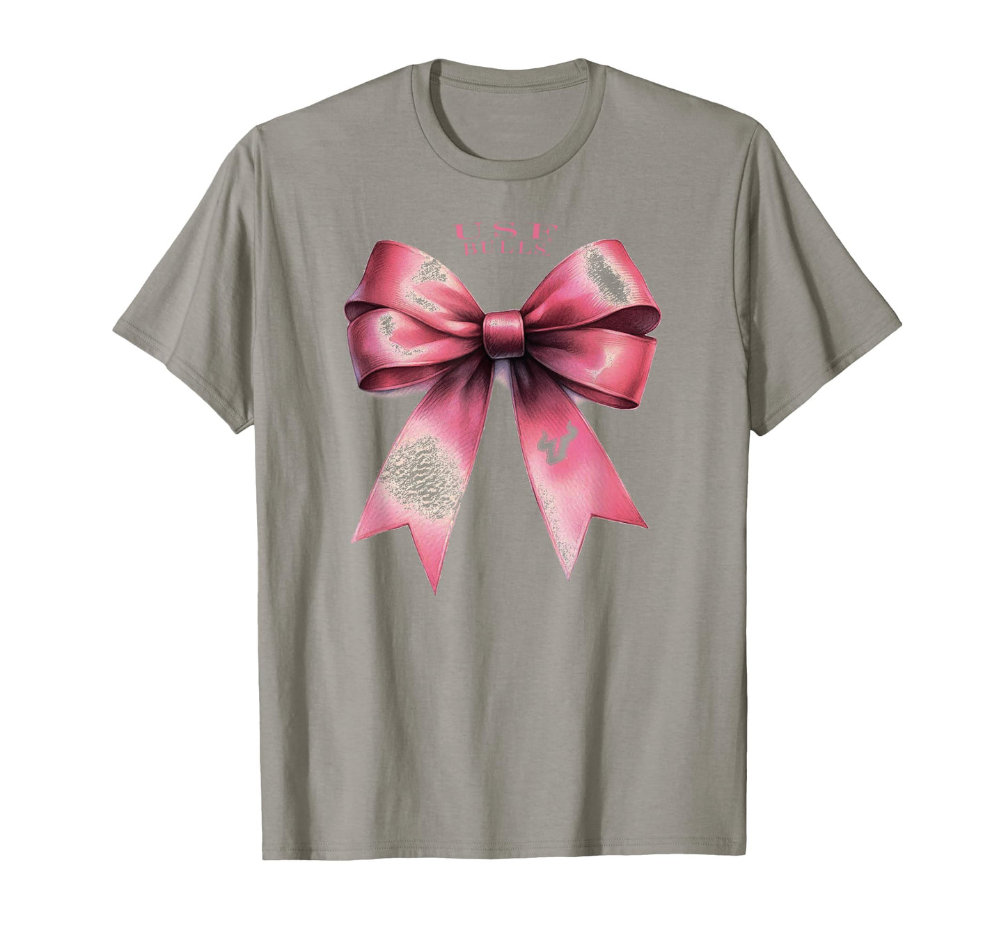 South Florida Bulls Bow Pink Officially Licensed T-Shirt