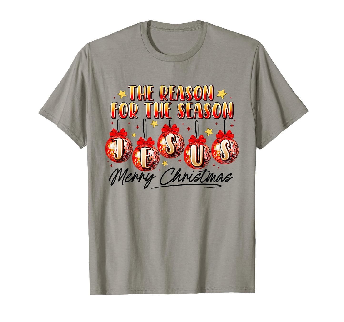 Jesus is The Reason for The Season Christian Xmas T-Shirt