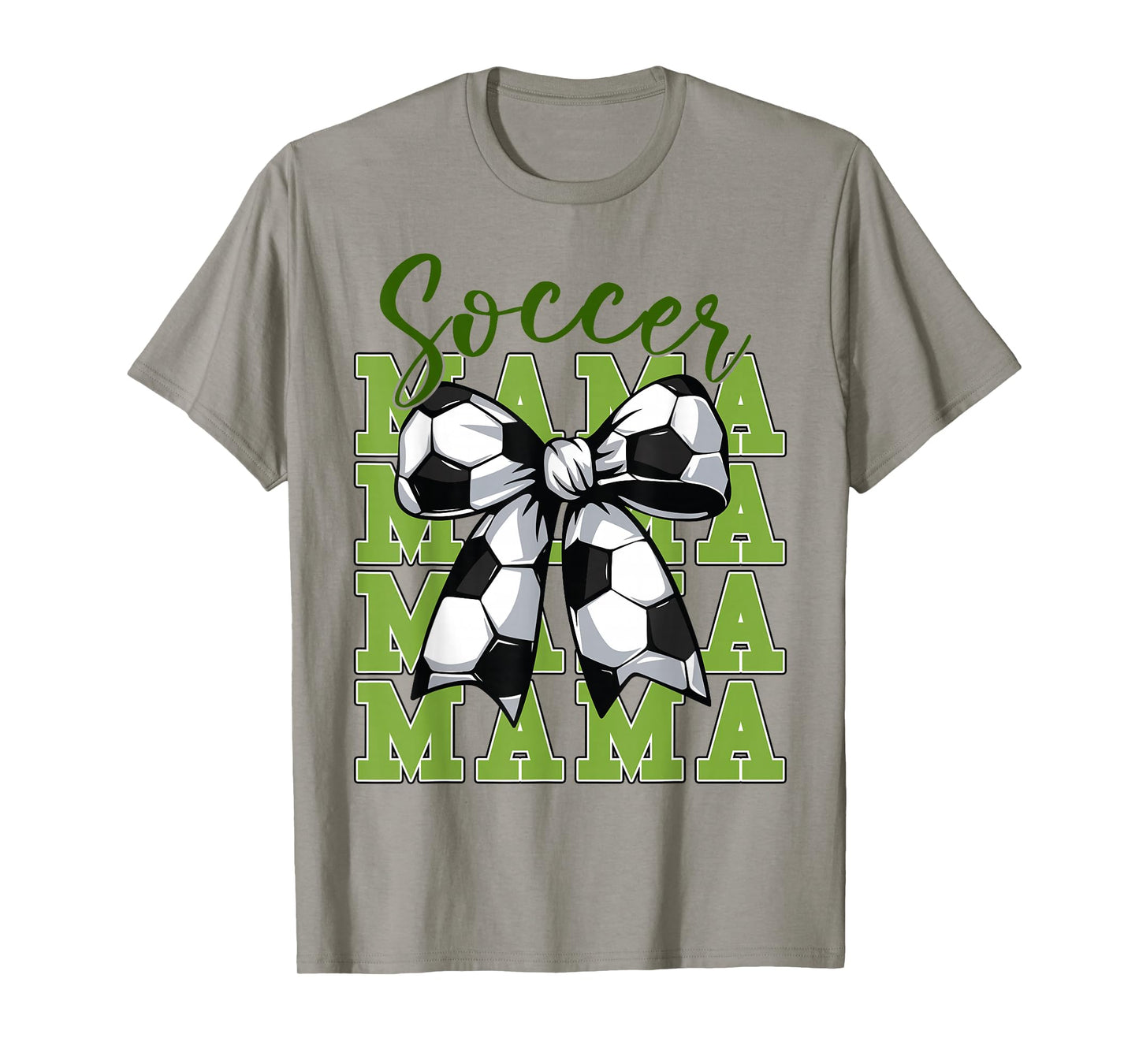 Youth Soccer Mama Coquette Bow Cute Sister Toddler Teen Girl T-Shirt