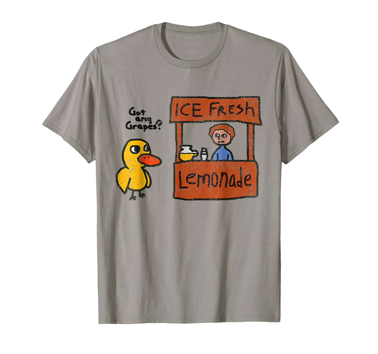 Ice Fresh Lemonade Shirt Duck Funny Got Any Grapes Love Gift T-Shirt
