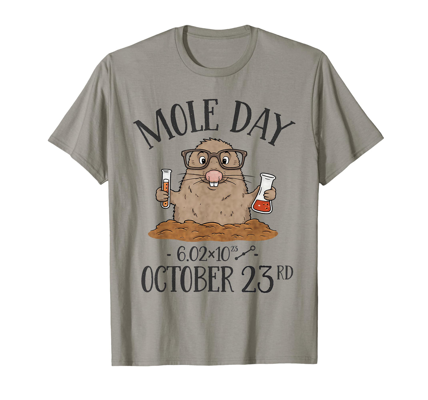 Mole Day Avogadro's Number October 23rd T-Shirt
