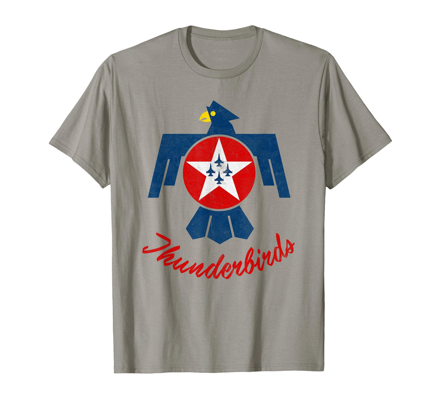 USAF Thunderbirds F16 57th Wing Vintage Airshow Gift Tee T-Shirt