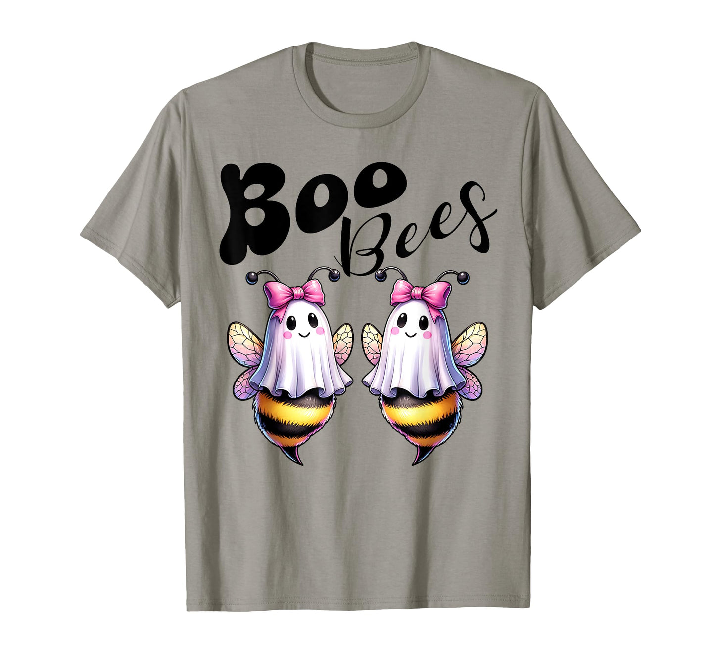 Boo Bees Ghost Bee Halloween Costume Women Funny T-Shirt