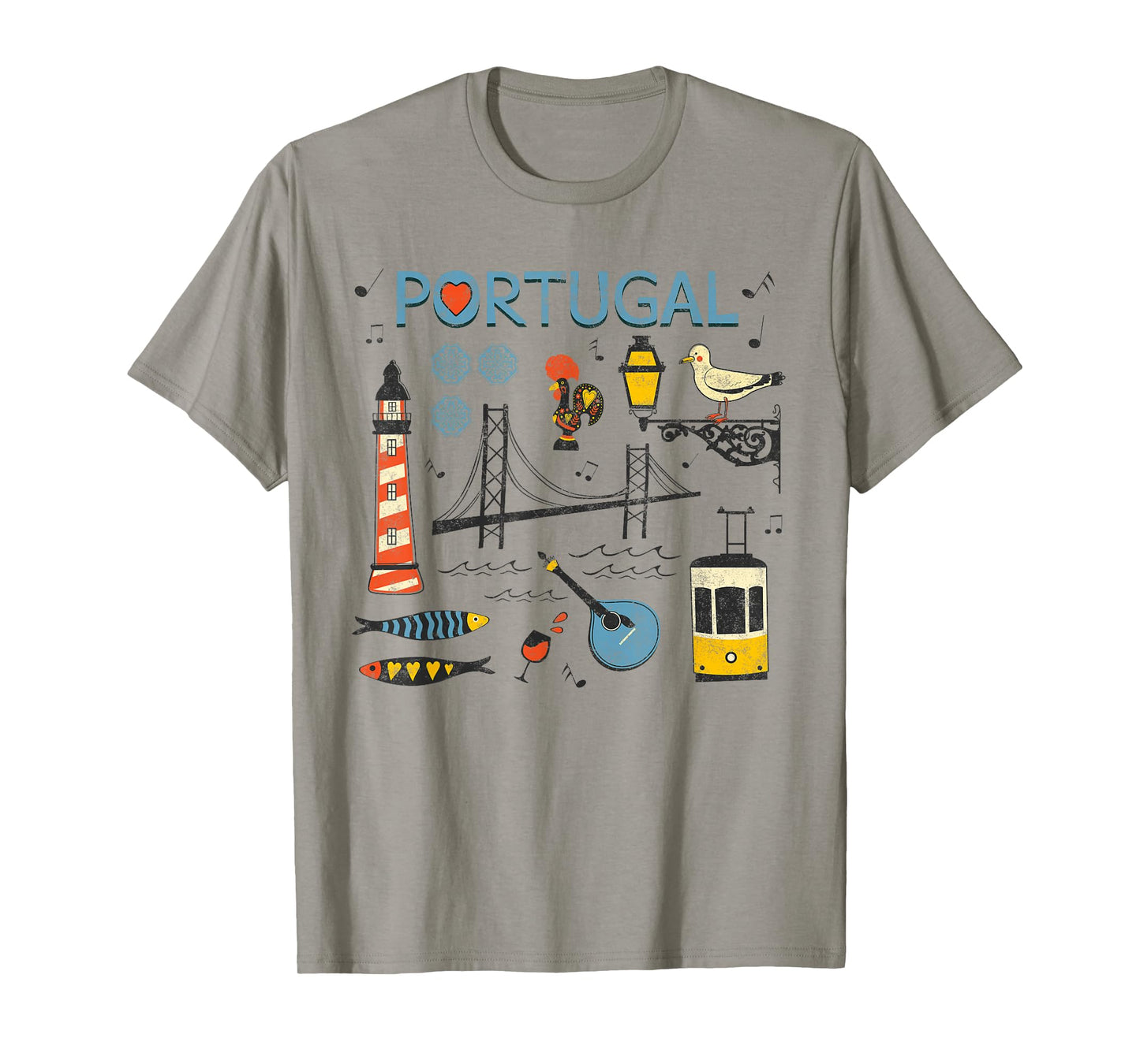 Travel Europe Portugal Lisbon Portuguese Vacation Souvenir T-Shirt