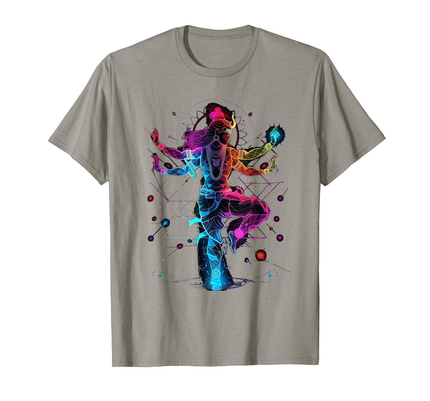 Shiva spiritual hindu god tandava dance yoga meditation T-Shirt