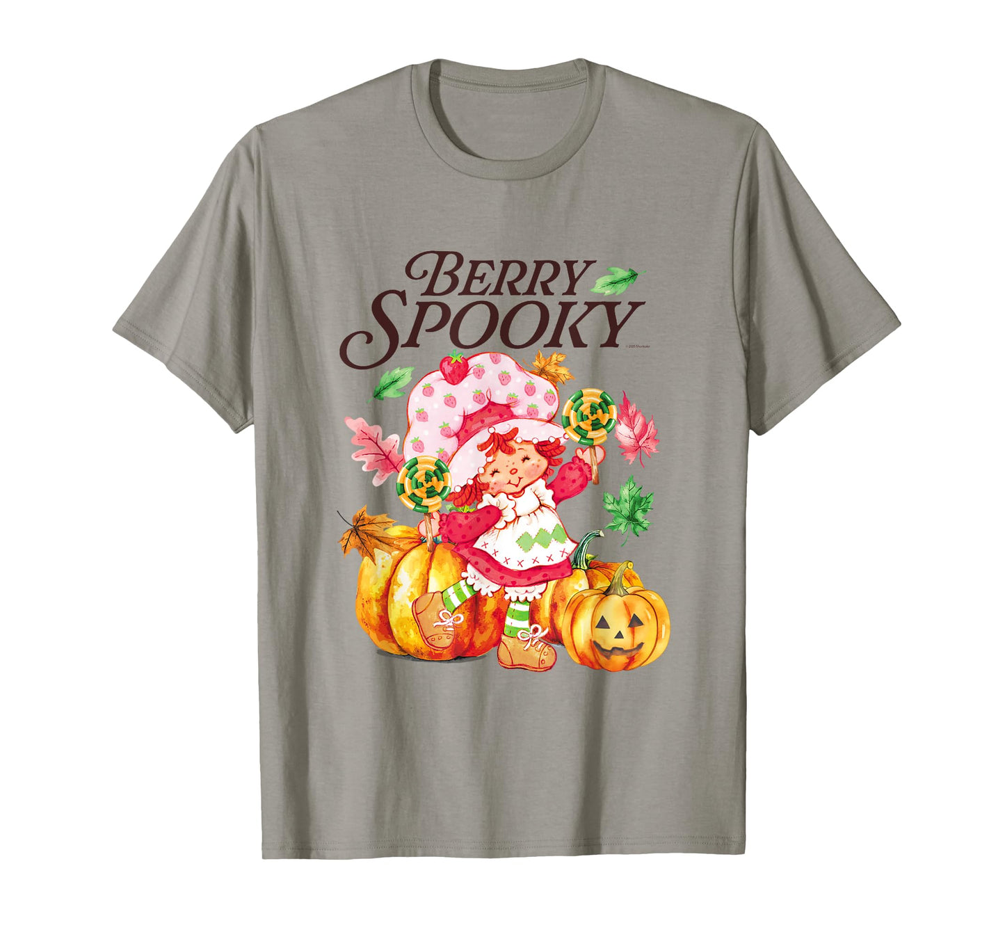Strawberry Shortcake Berry Spooky Halloween Jack O Lantern T-Shirt