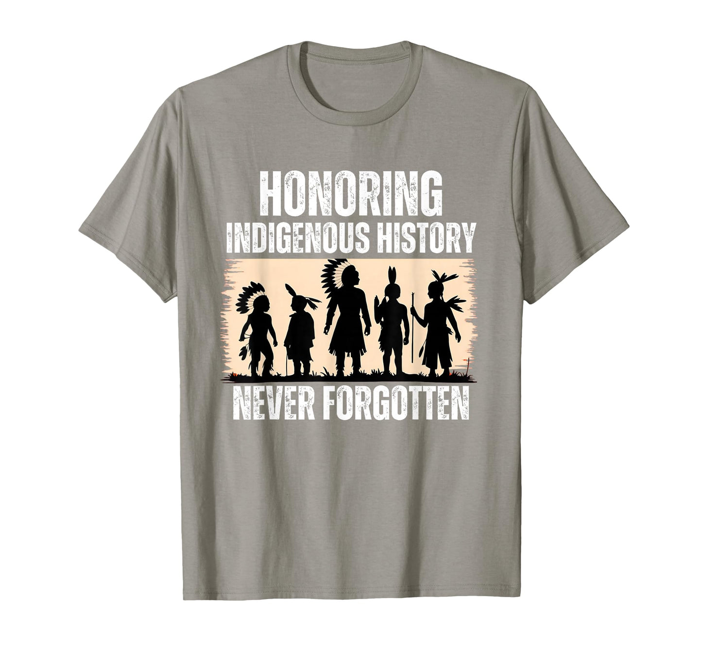 Honoring Indigenous History Native American Indian Day Pride T-Shirt