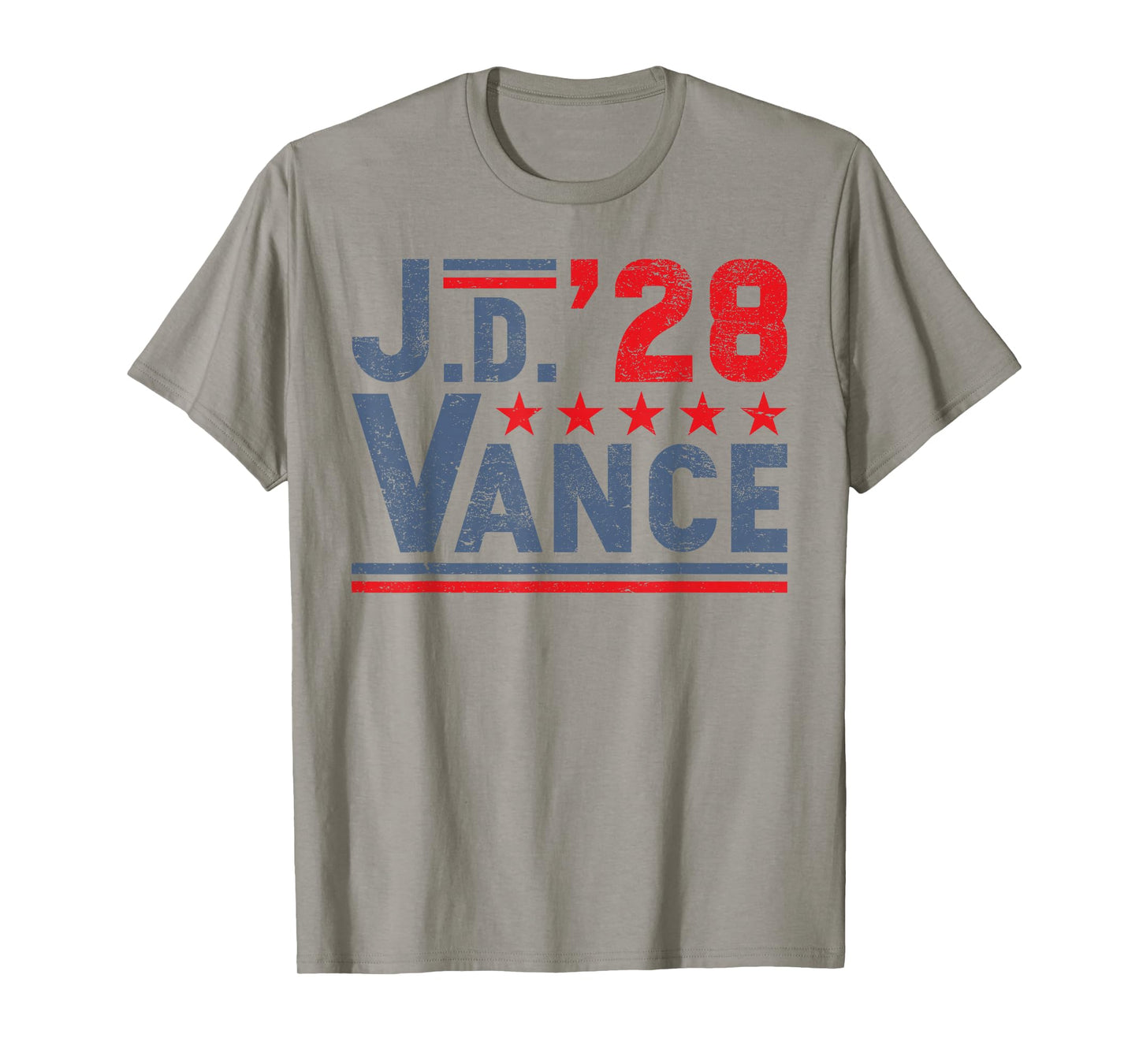 JD Vance 2028 President Election Campaign 28 American Flag T-Shirt
