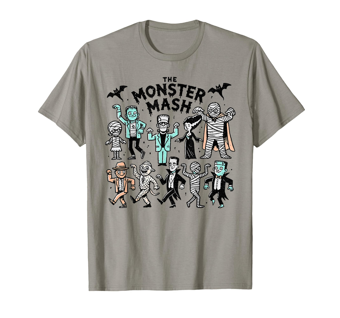 Cute Funny Monster Mash Frankenstein Horror Movies Lovers T-Shirt