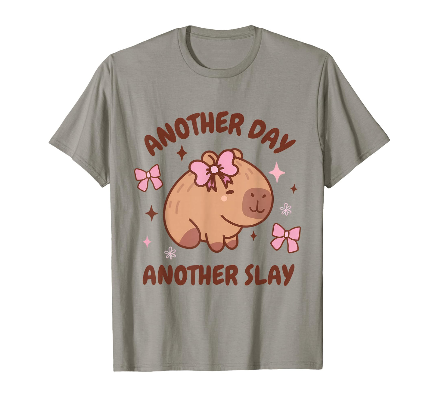 Another Day Another Slay Cute Capybara Lover Kawaii Amine T-Shirt