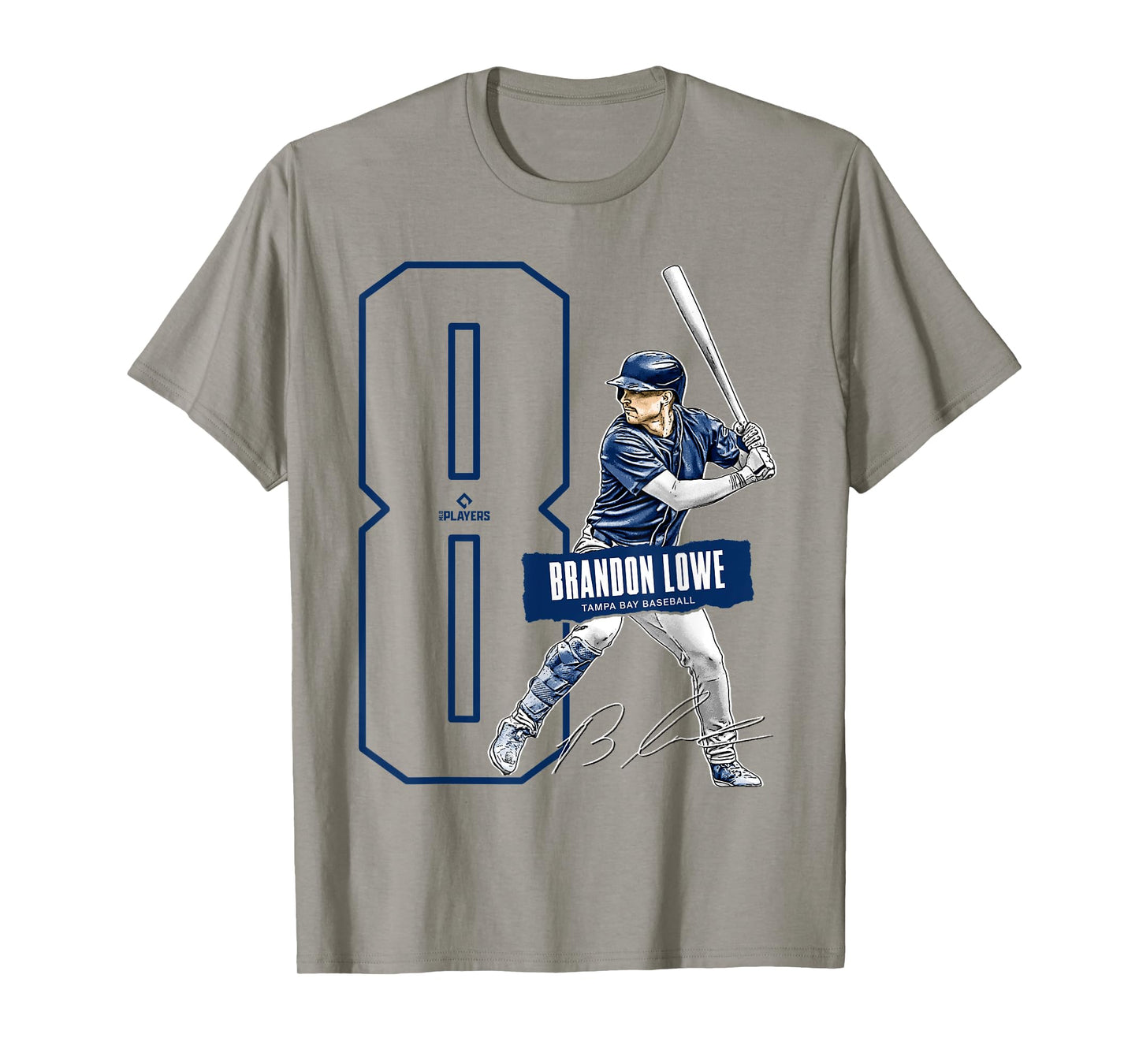 Brandon Lowe | Tampa Bay Baseball Players | MLBBRA302N T-Shirt