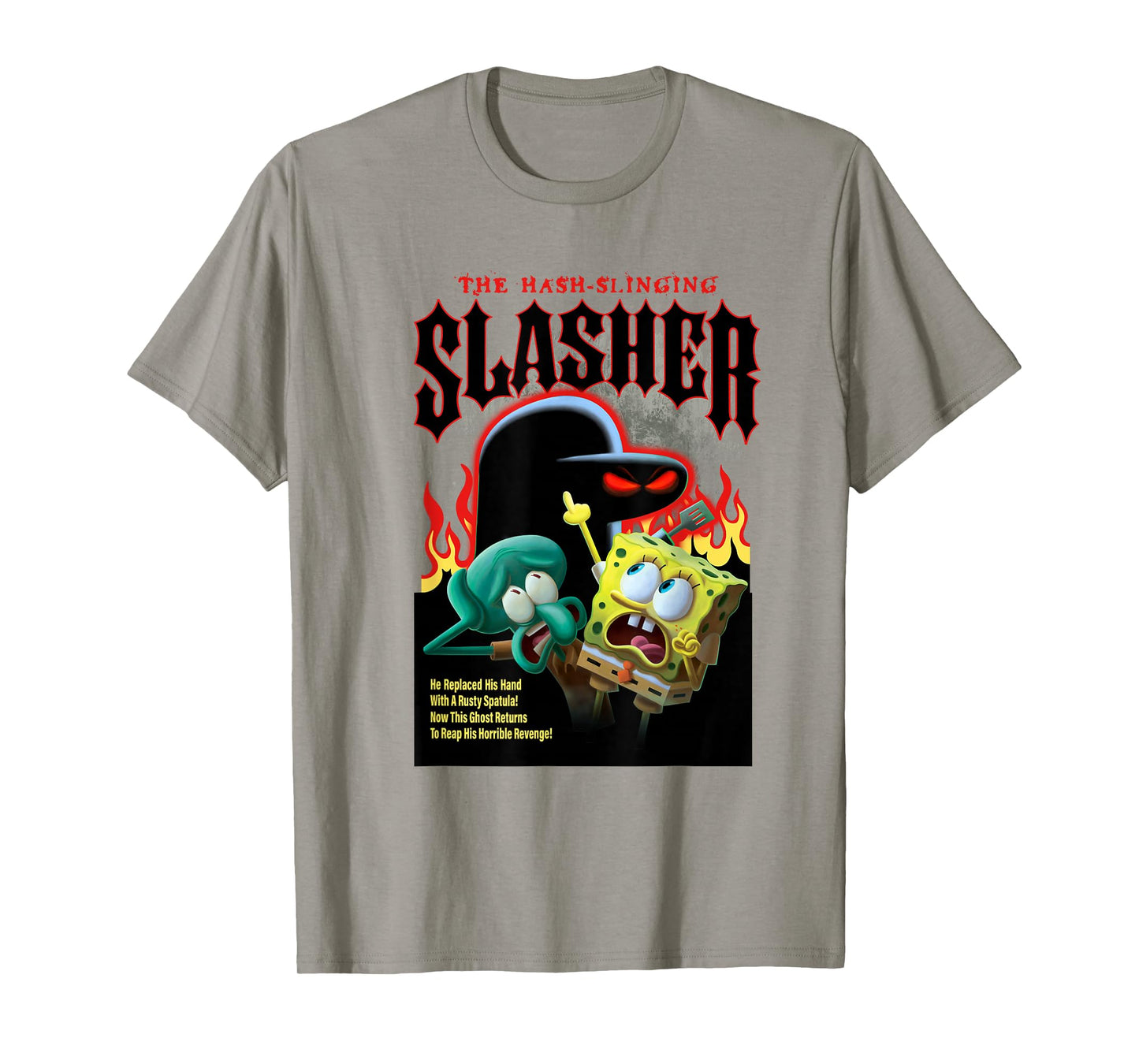 Spongebob Squarepants The Hash-Slinging Slasher T-Shirt