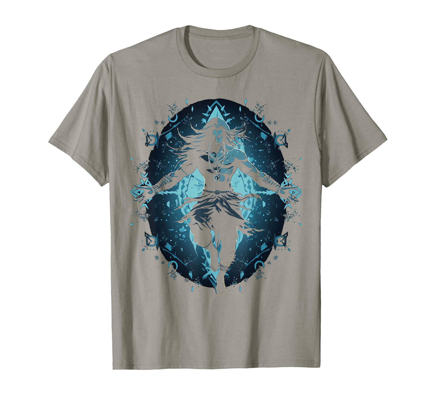 Shiva spiritual hindu god tandava dance yoga meditation T-Shirt