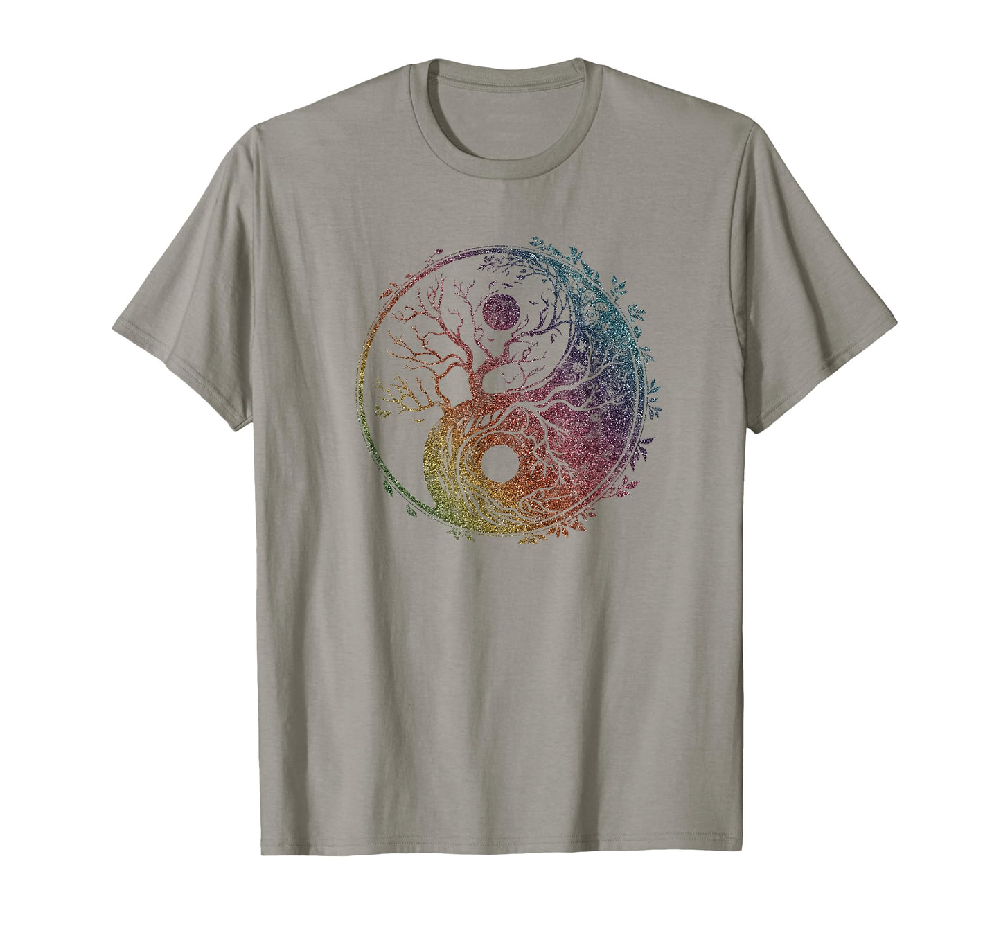 Yin Yang symbol, tree of life, Tai chi, Qigong, yoga, Taoism T-Shirt