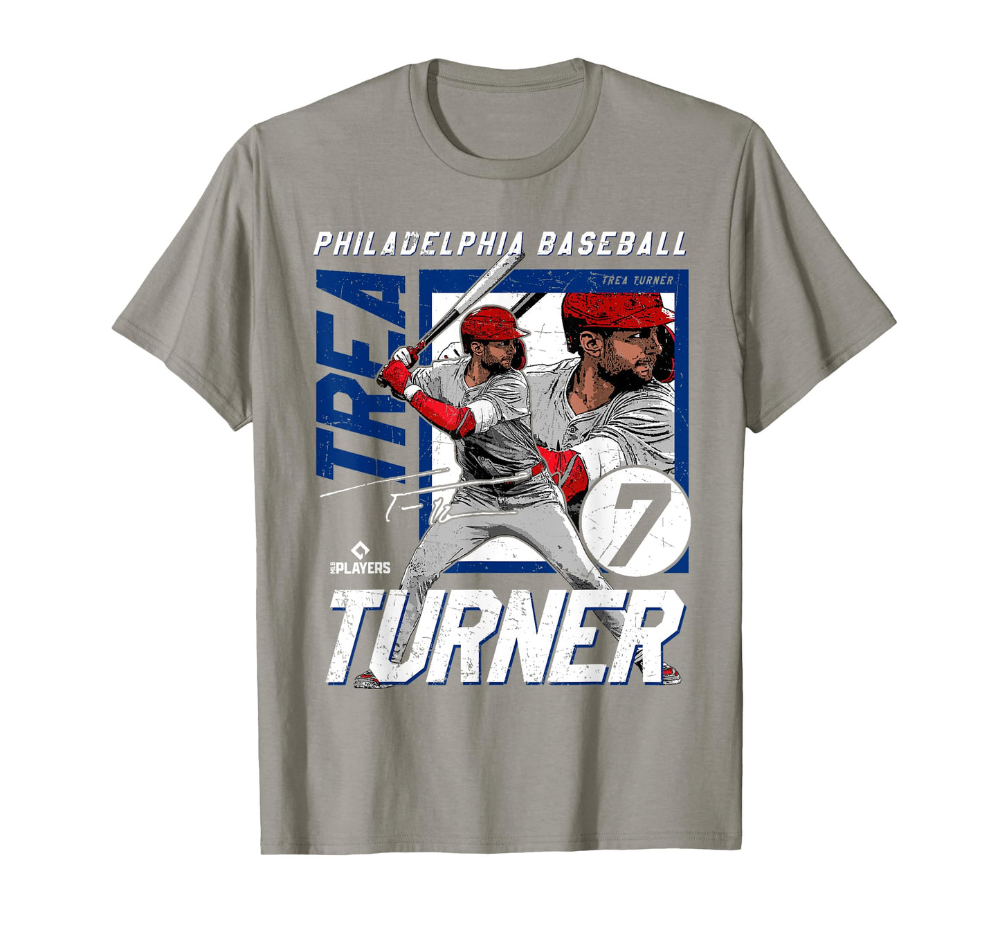 Trea Turner | Philadelphia MLB Baseball Players| MLBTTU205M T-Shirt