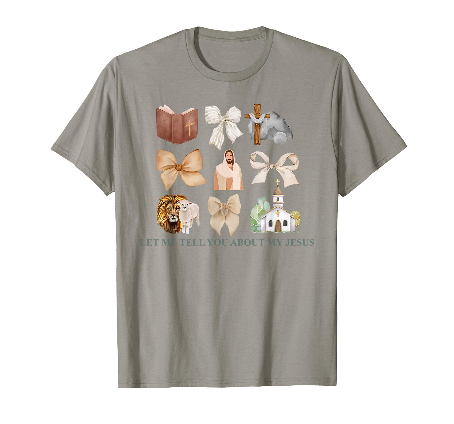 Christian Quote Let Me Tell You About My Jesus Design T-Shirt