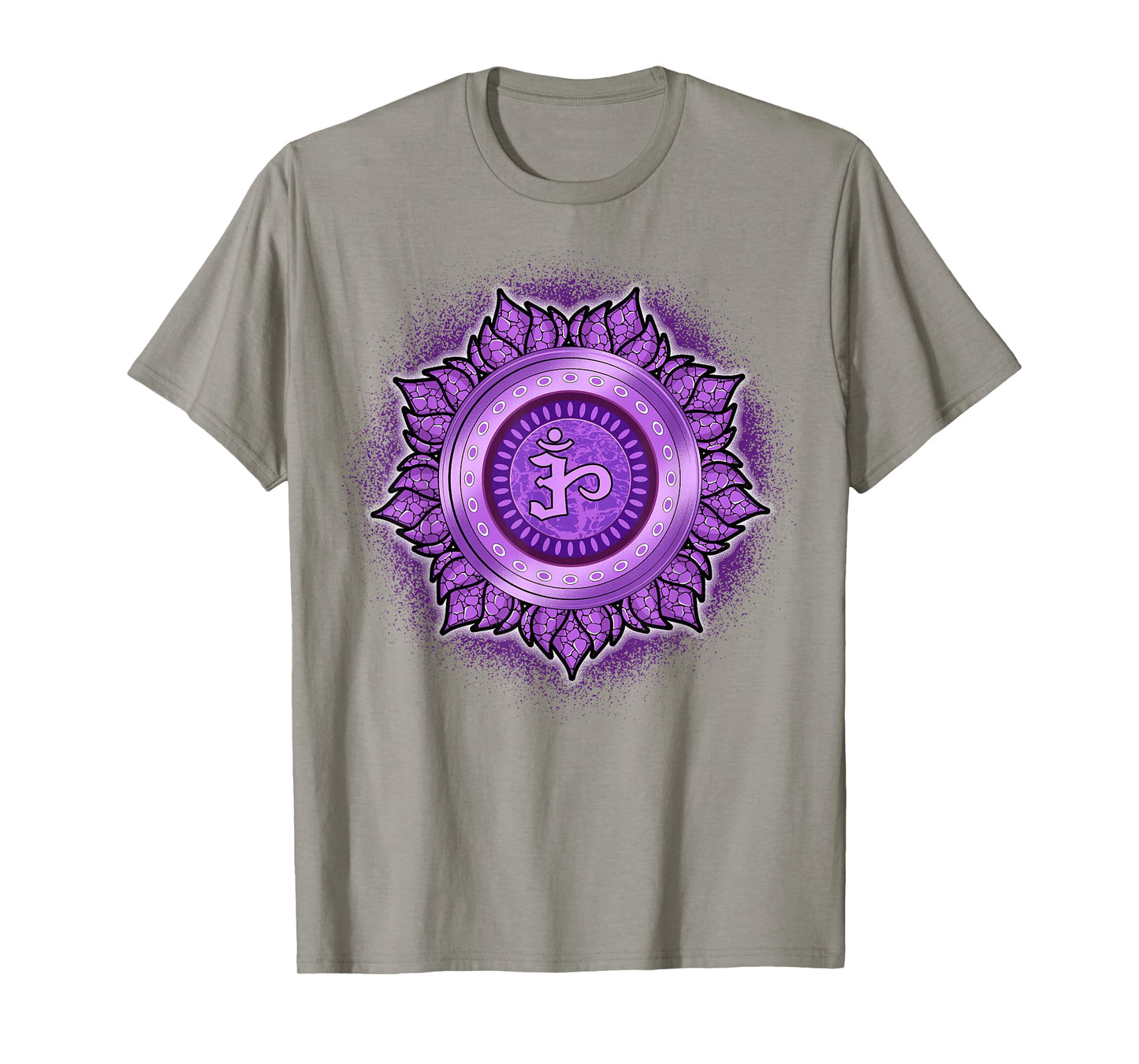 Meditation T Shirt Mindfulness Shirt Crown Chakras Shirt T-Shirt