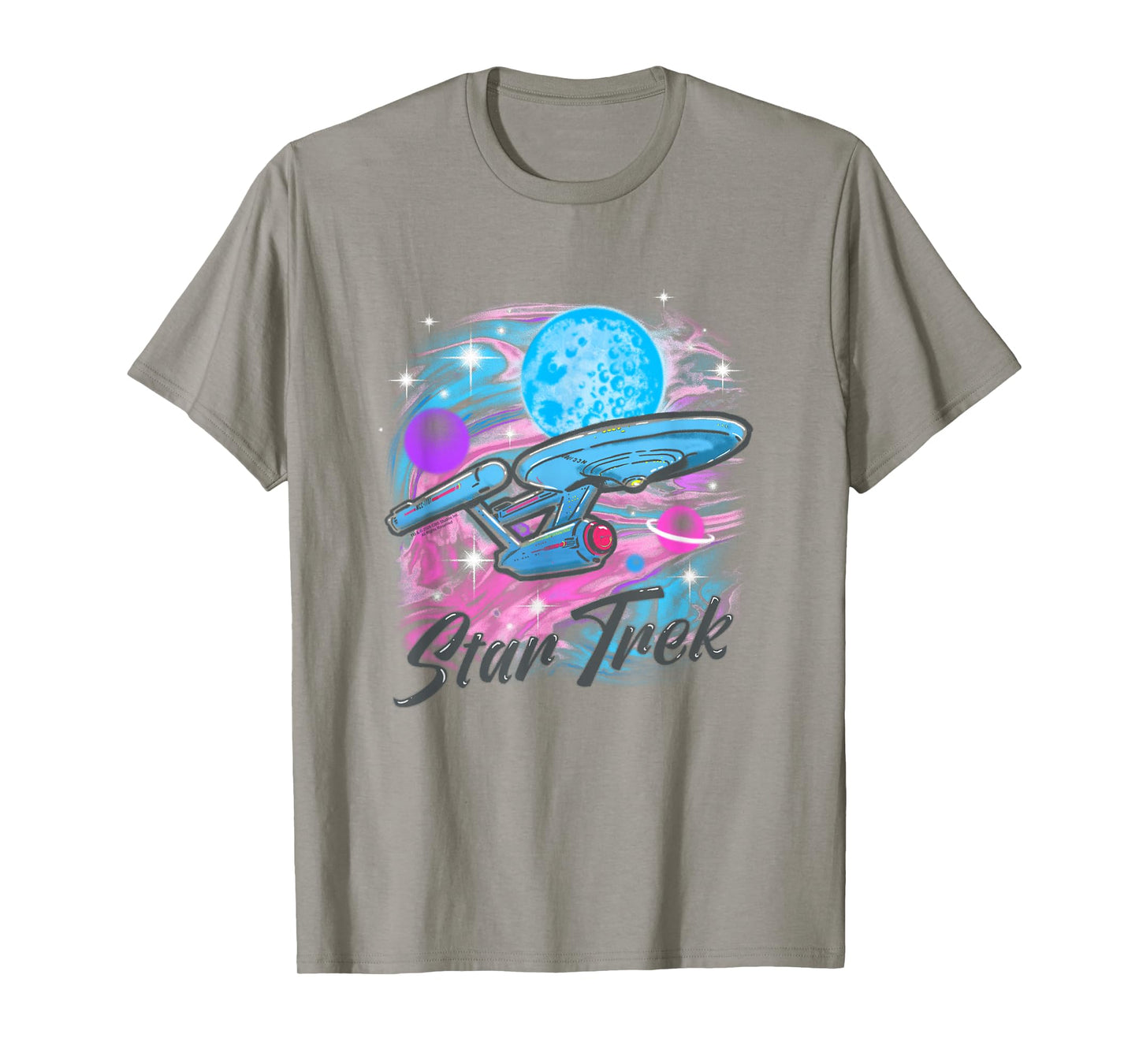 Star Trek: The Original Series Retro Airbrush Enterprise T-Shirt