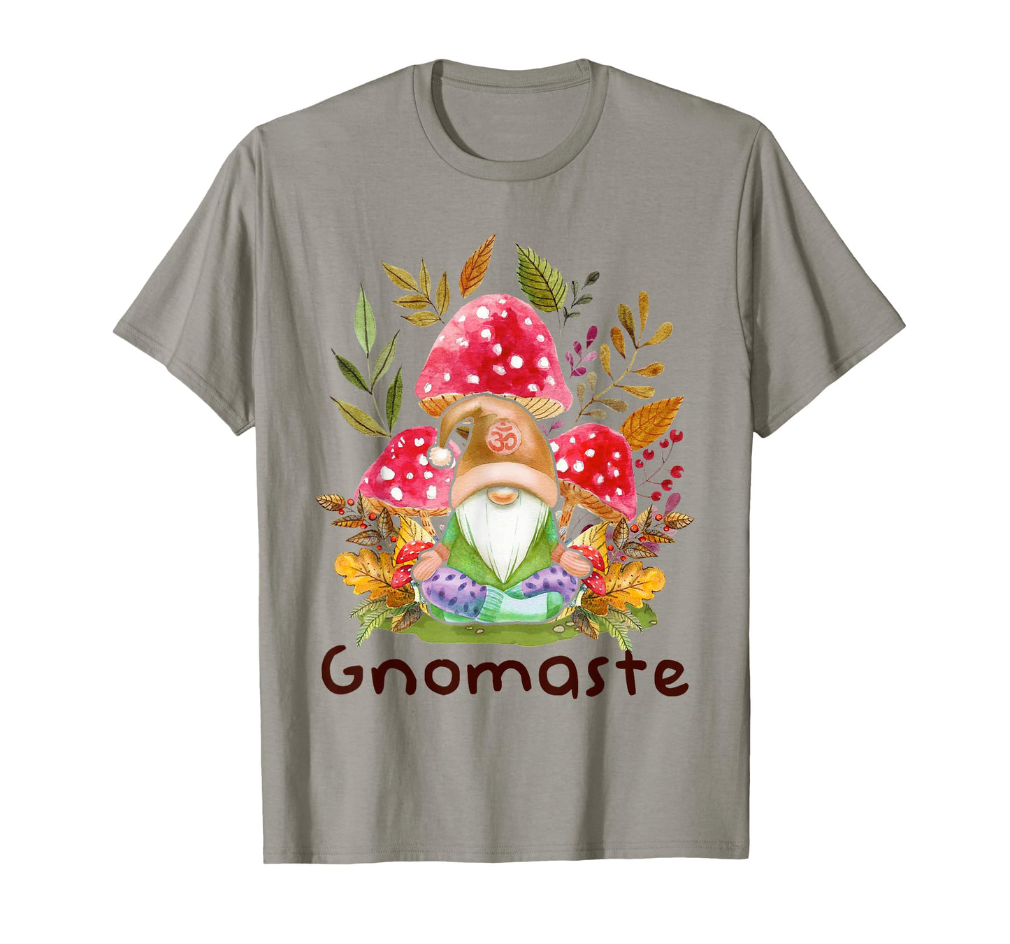 Cute Gnomaste Yoga Gnome Namaste Meditation Zen T-Shirt