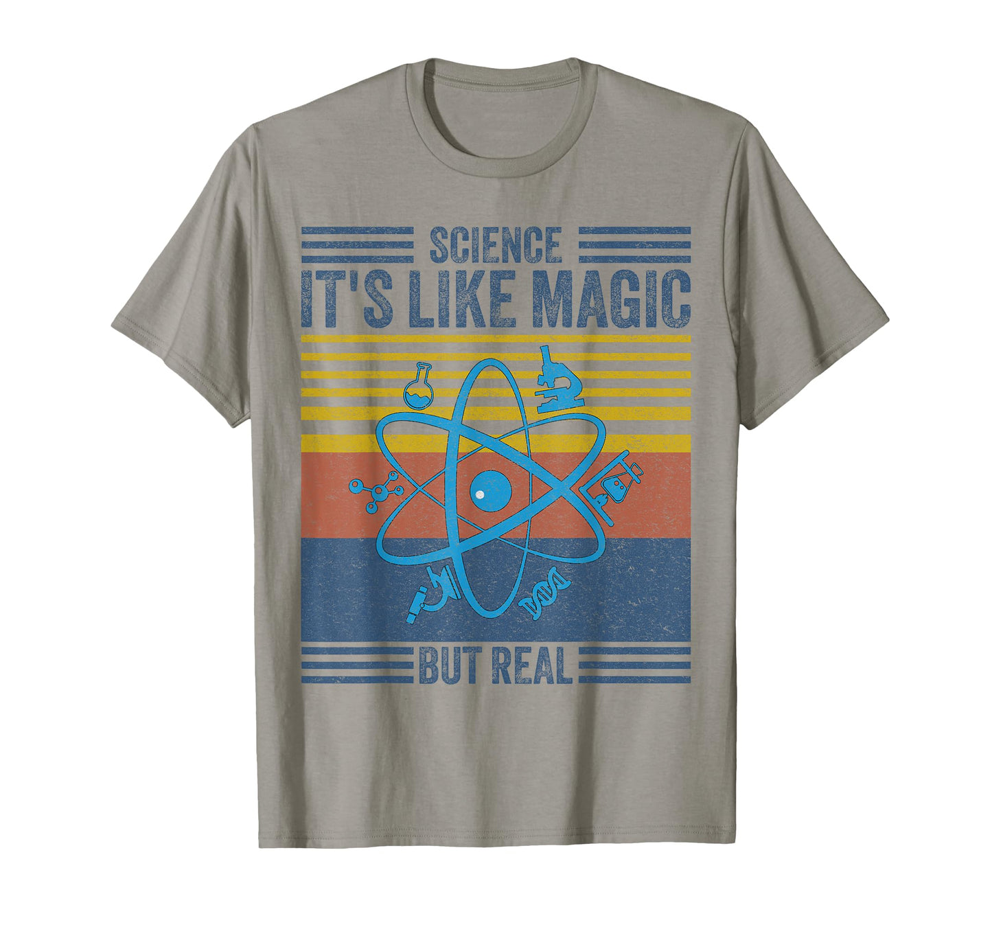 Science It's Like Magic But Real Science Teacher Geek Nerd Men Women Girls Kids T-Shirt