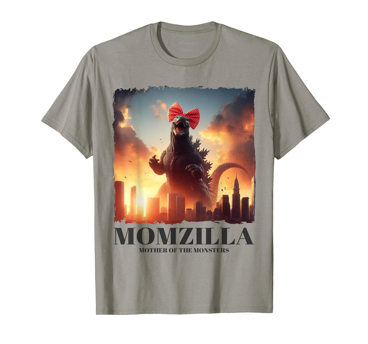Momzilla Mother Of Monsters Retro Vintage Mama Mother's Day T-Shirt