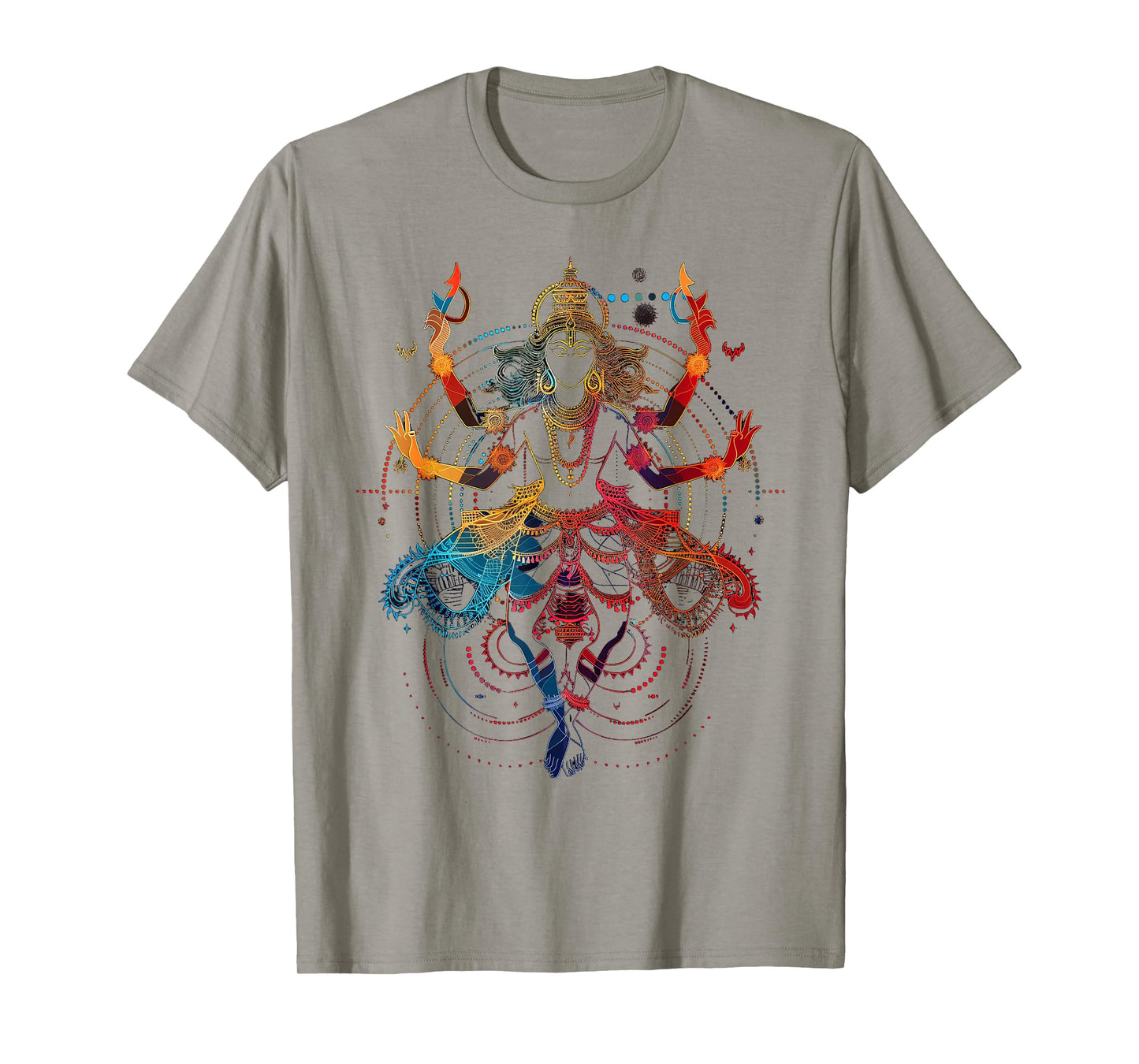 Shiva spiritual hindu god tandava dance yoga meditation T-Shirt