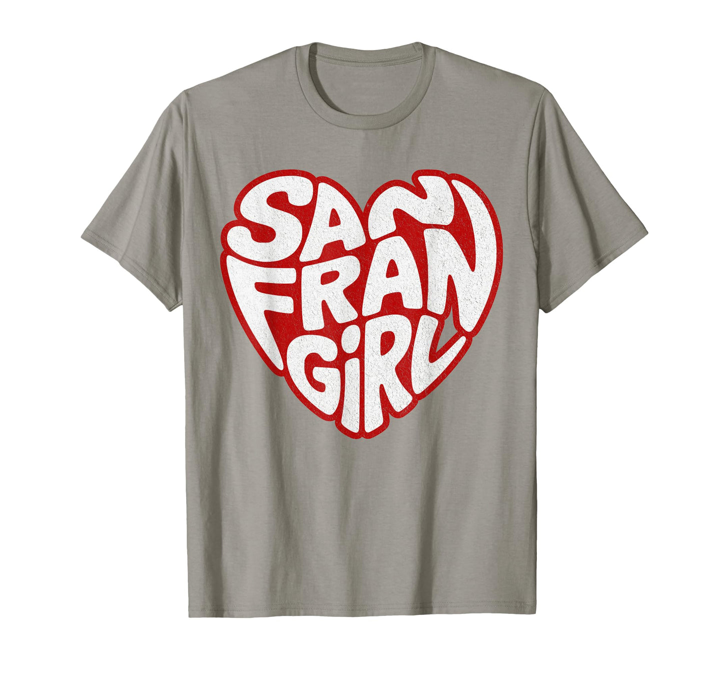 Vintage San Fran Girl Retro San Francisco Girls T-Shirt